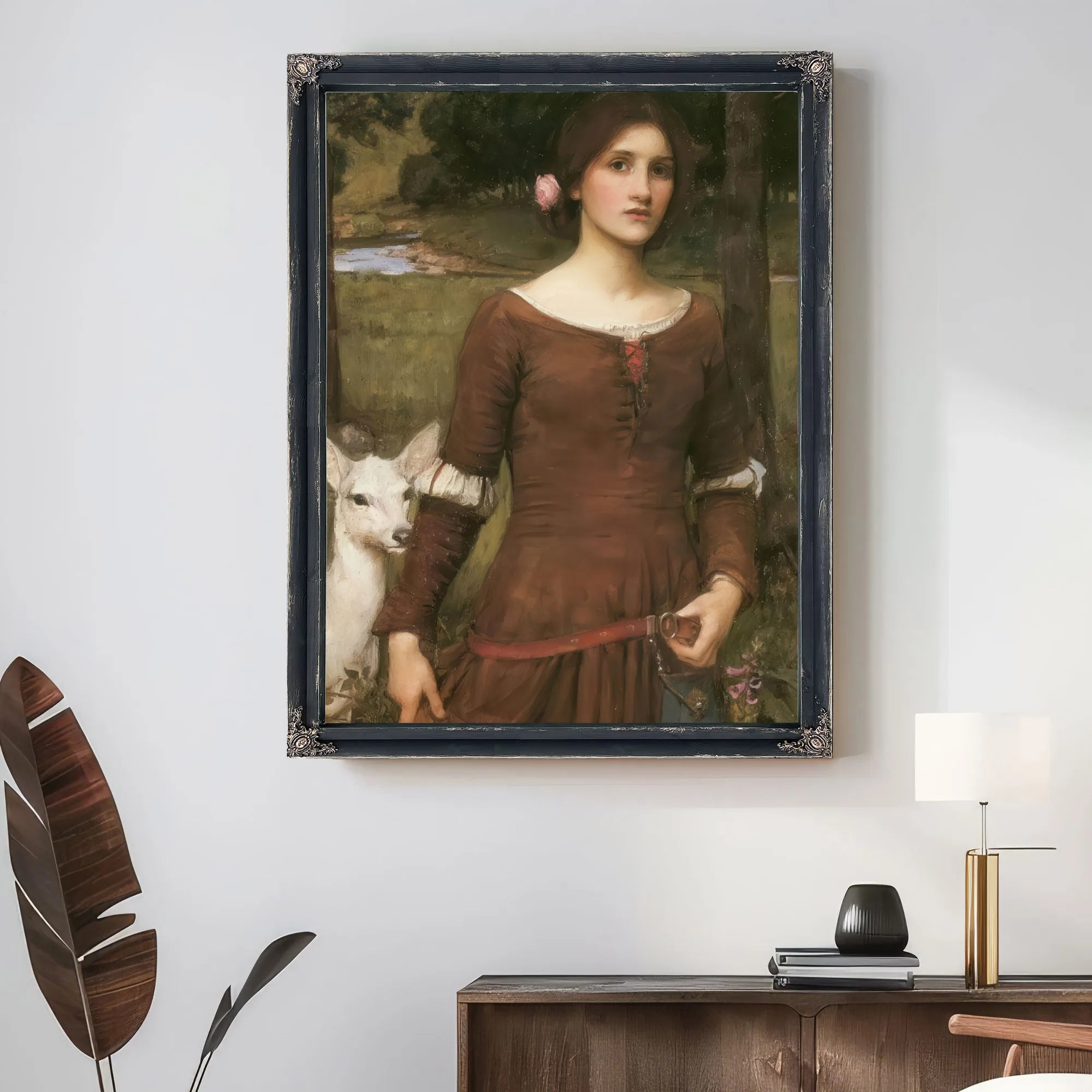 The Last Clare By John Waterhouse Fine Art Print