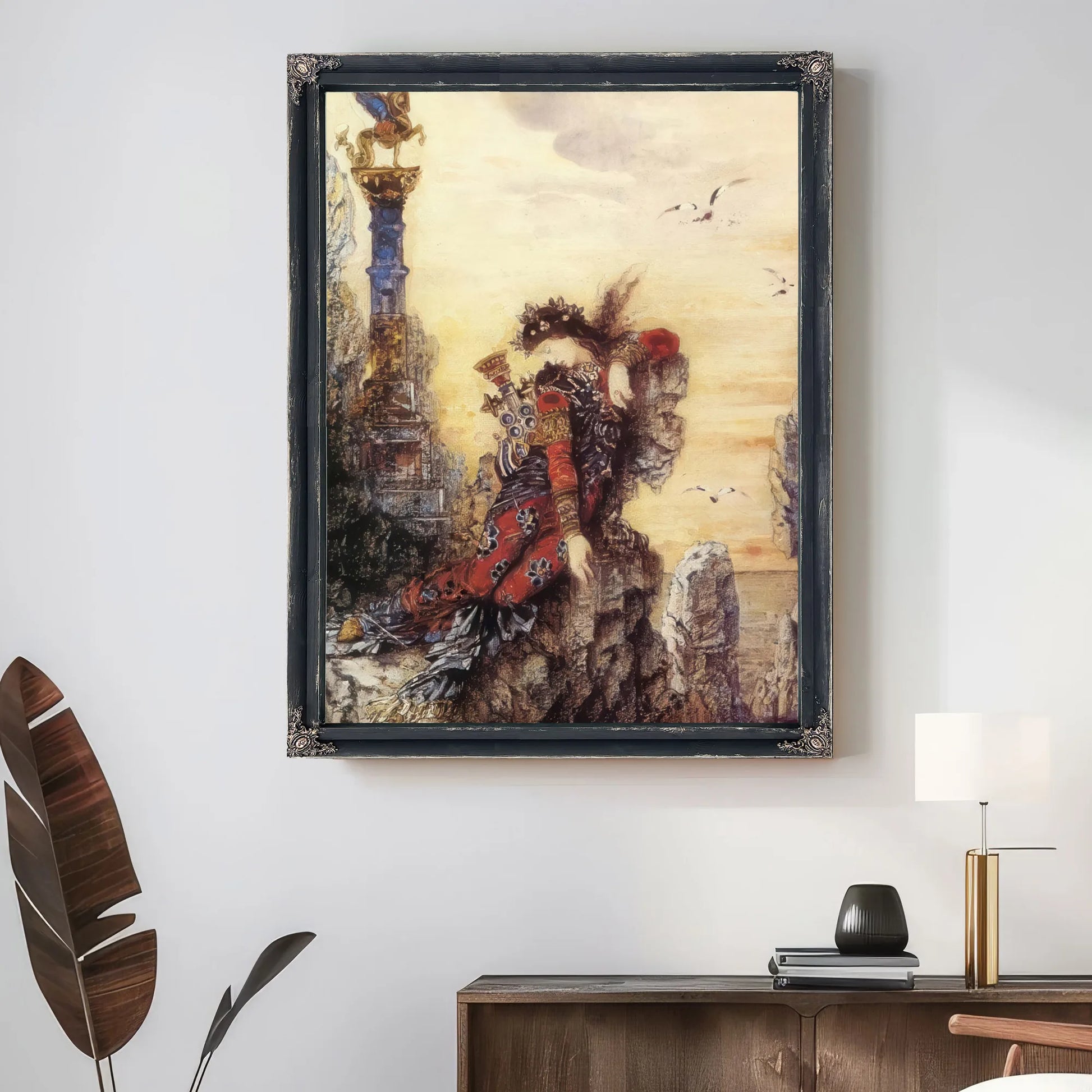 Sappho By Gustave Moreau Fine Art Print