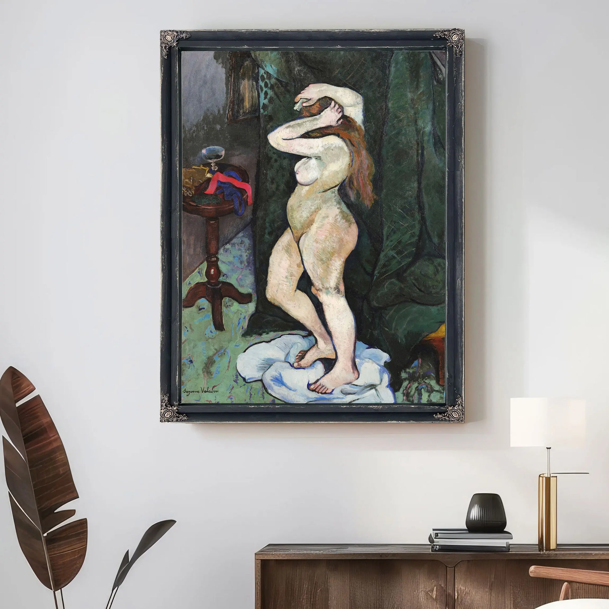 Nude Doing Her Hair by Suzanne Valadon
