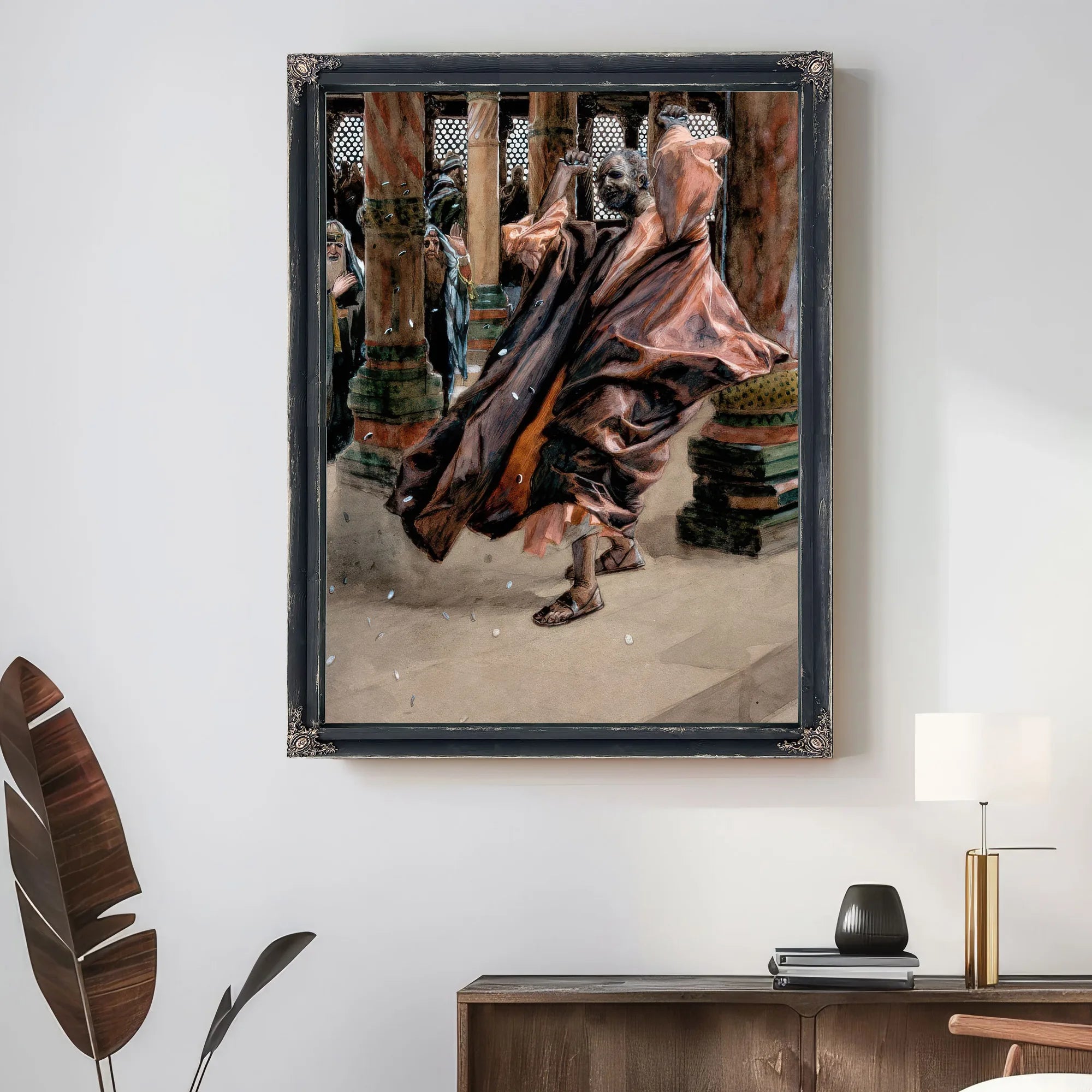 Judas Returns The Money By James Tissot Fine Art Print