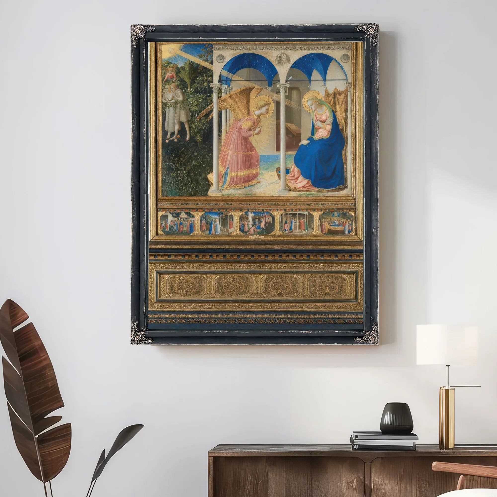 The Annunciation And Life Of The Virgin 1426 (1) By Fra Angelico Fine Art Print