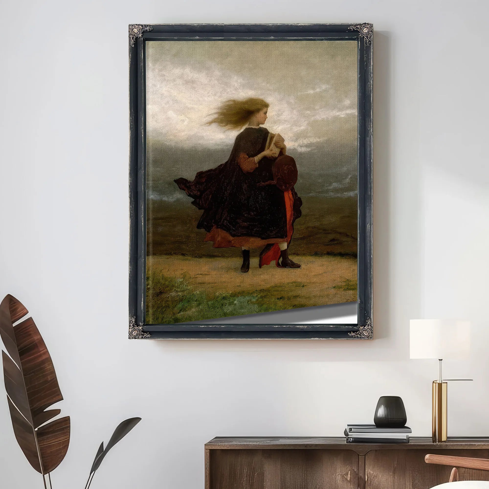 The Girl I Left Behind Me by Eastman Johnson Fine Art Print
