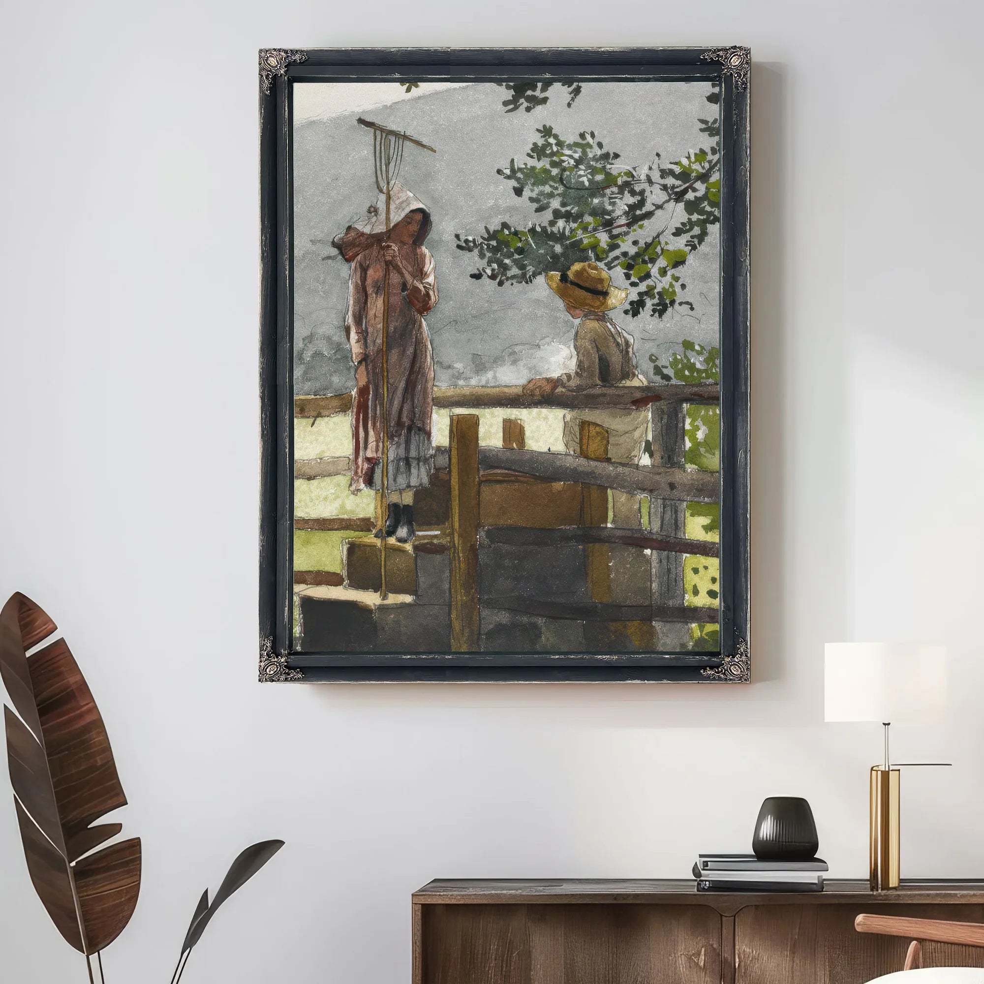 Spring By Winslow Homer Fine Art Print
