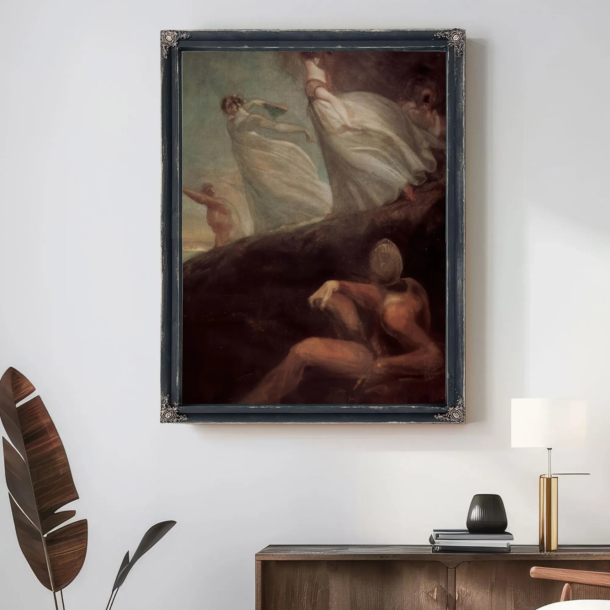 The Ladies Of Hastings By Henry Fuseli Fine Art Print