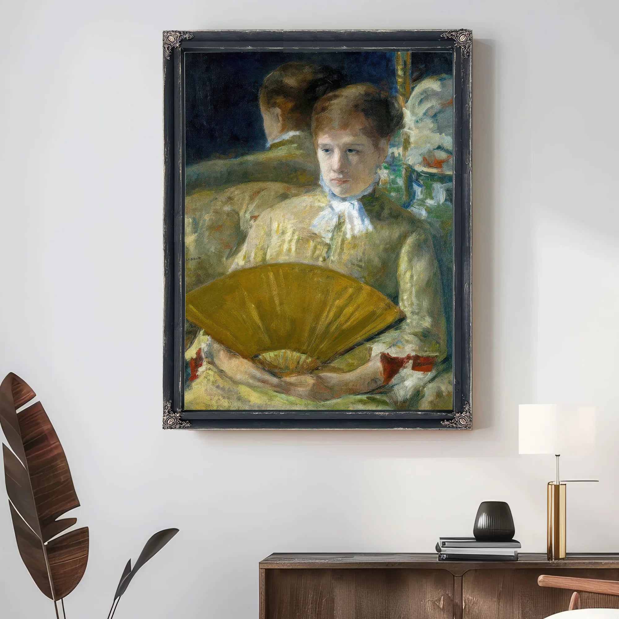 Miss Mary Ellison By Mary Cassatt Fine Art Print