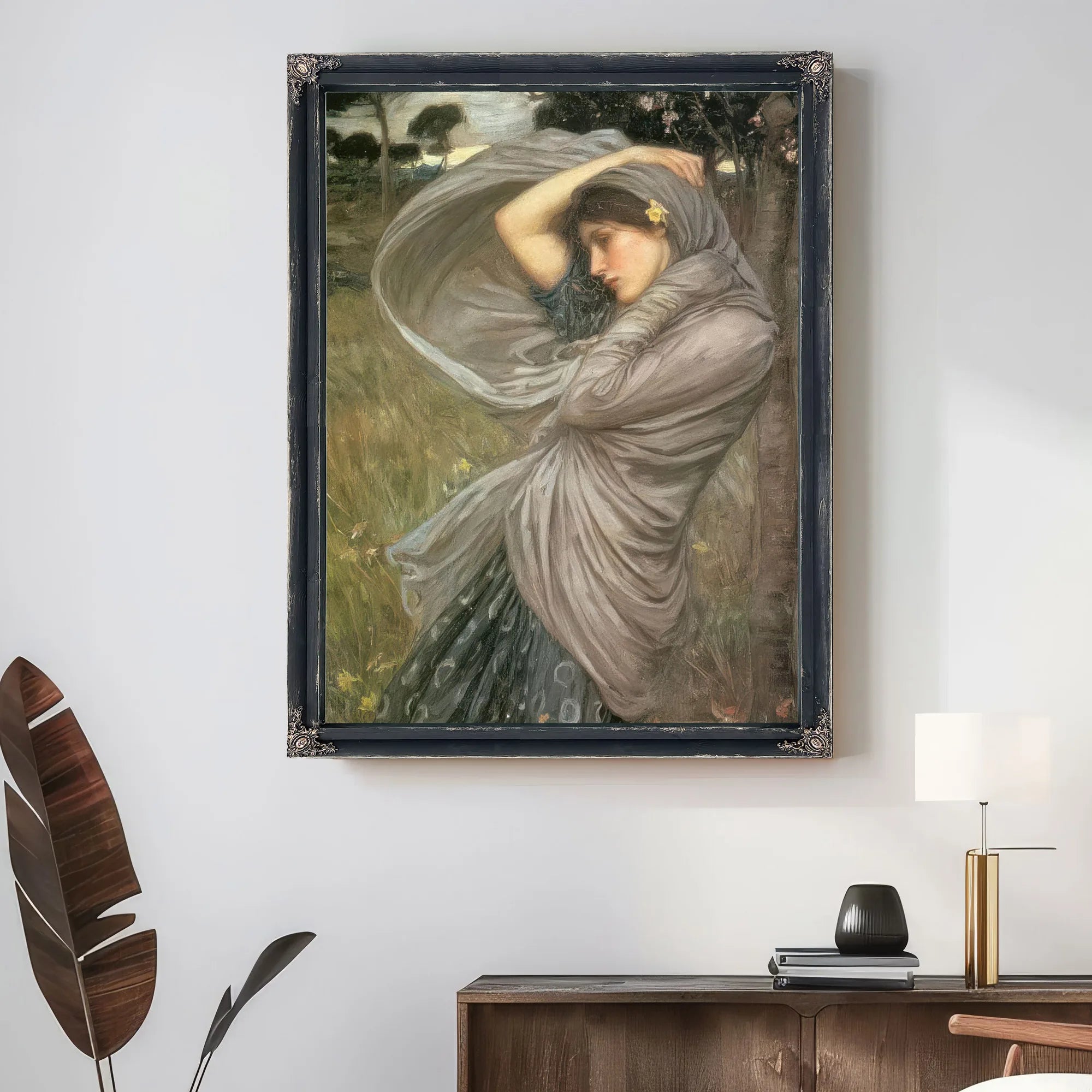 Boreas By John Waterhouse Fine Art Print