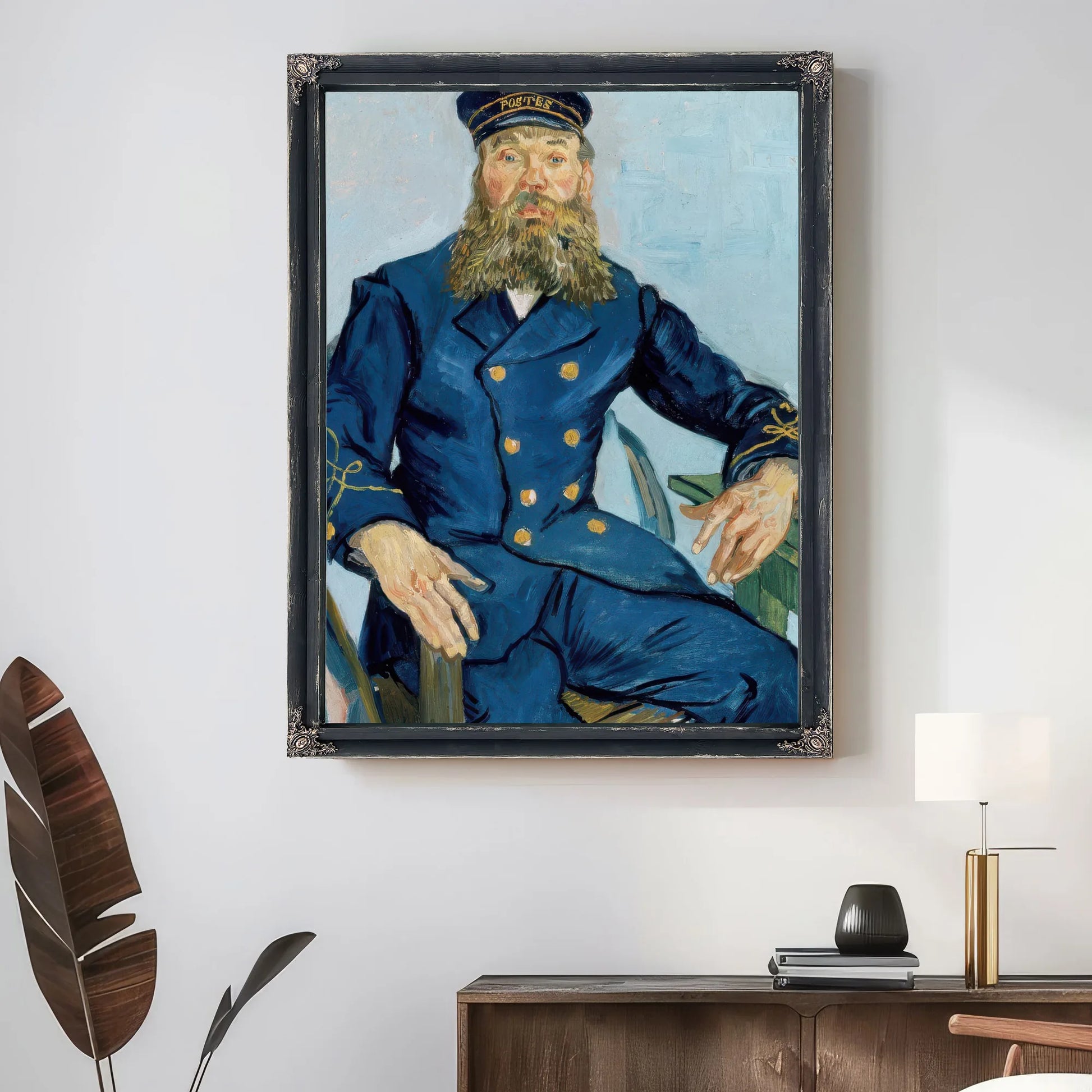 Postman Joseph Roulin By Vincent Van Gogh Fine Art Print