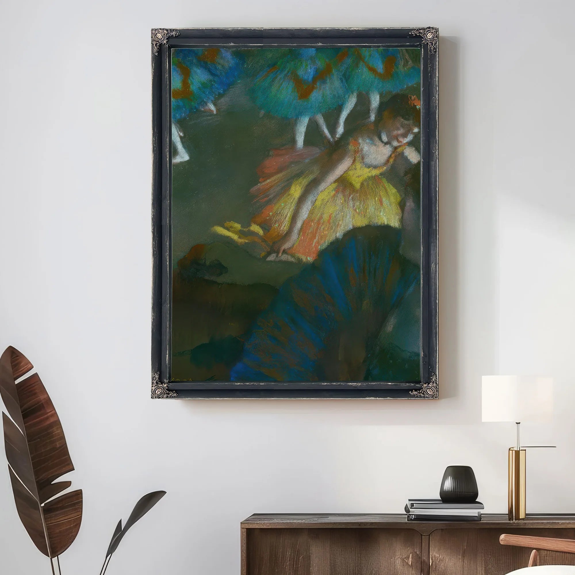 Ballet Seen From An Opera Box By Edgar Degas Fine Art Print