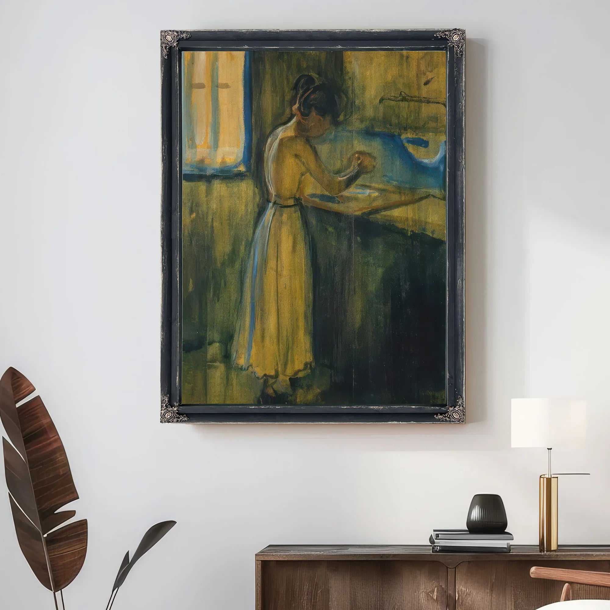 Girl Washing 1896 By Edvard Munch Fine Art Print