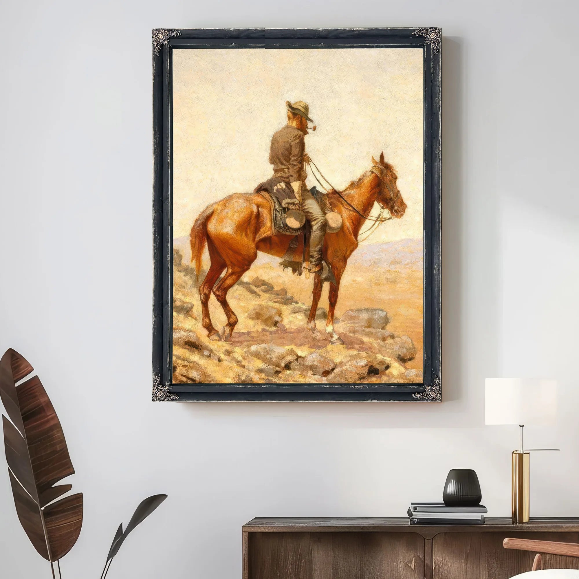 The Lookout By Frederic Remington Fine Art Print