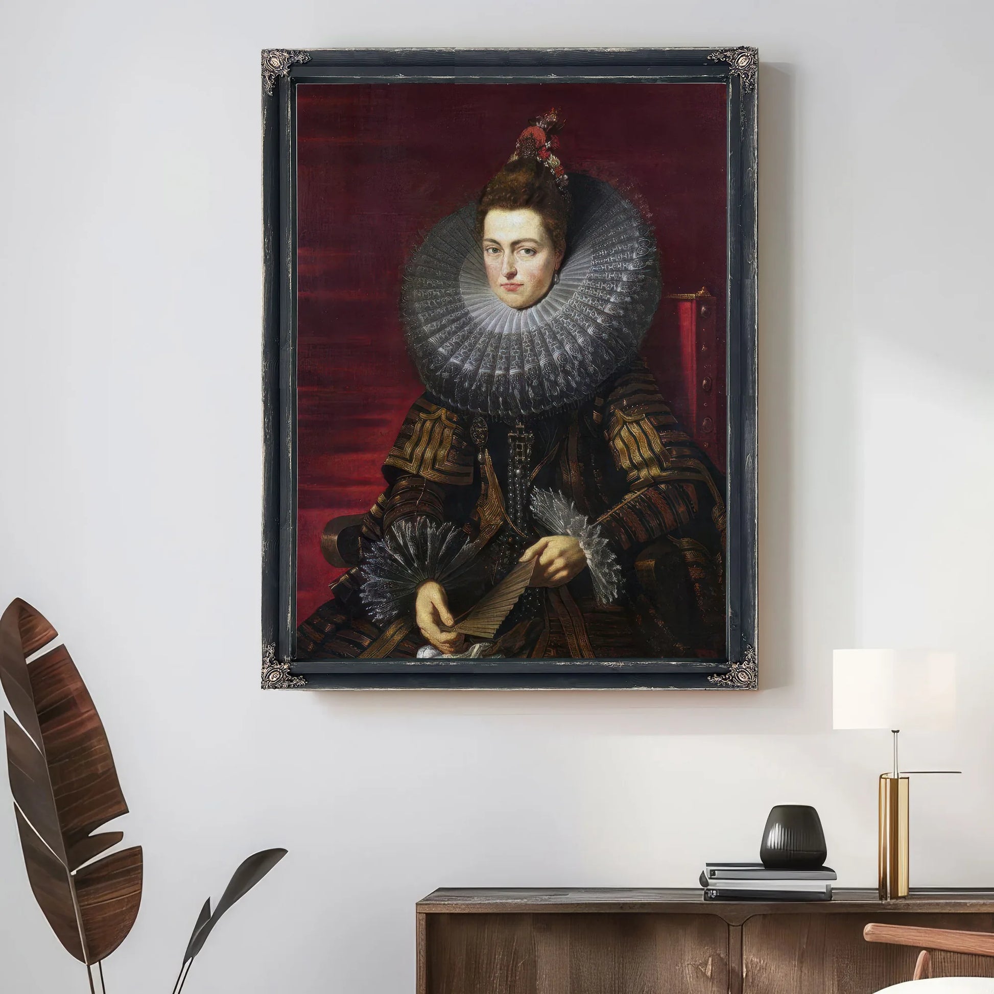 Infanta Isabella Clara Eugenia Regent Of The Netherlands By Peter Paul Rubens Fine Art Print