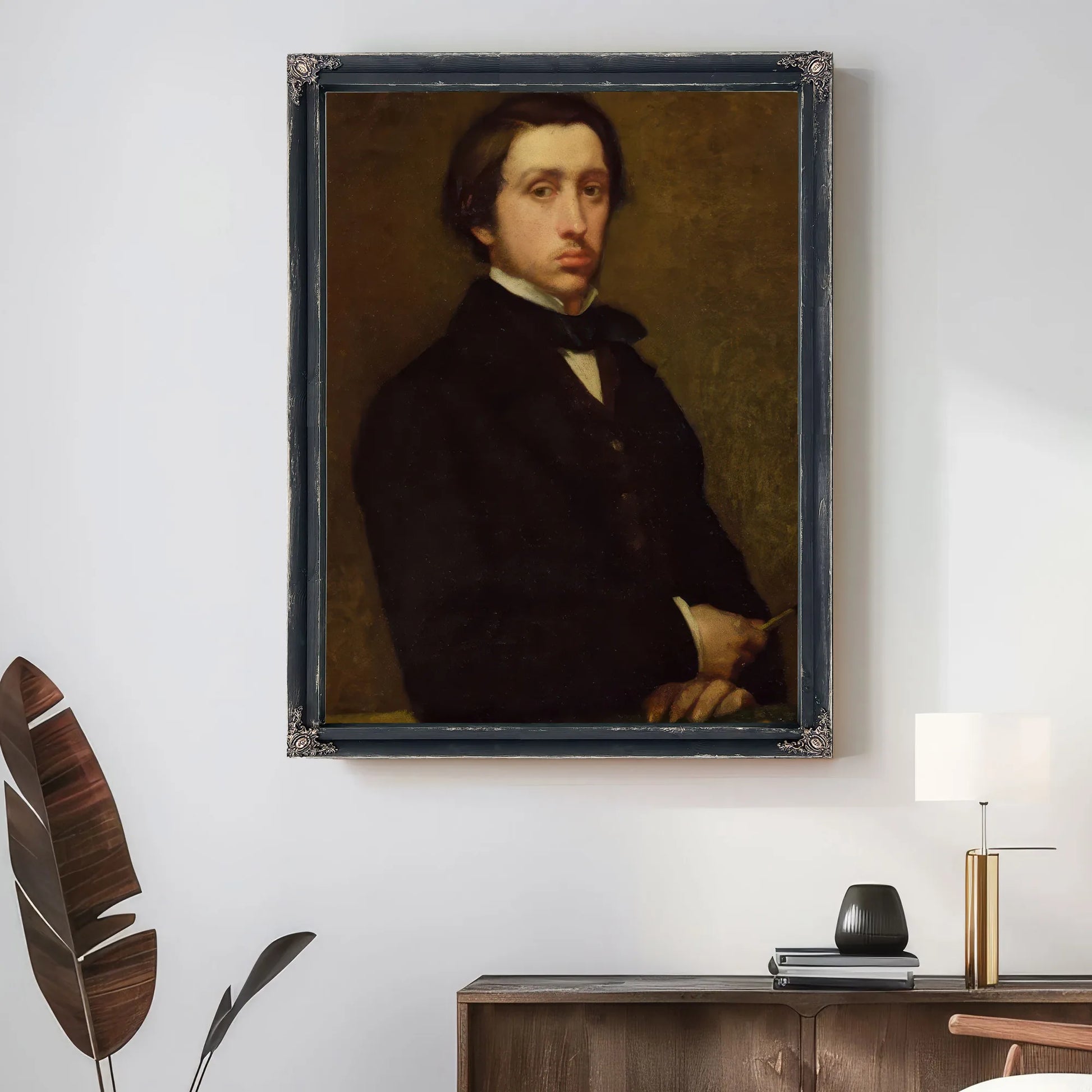 Self Portrait 1 By Edgar Degas Fine Art Print
