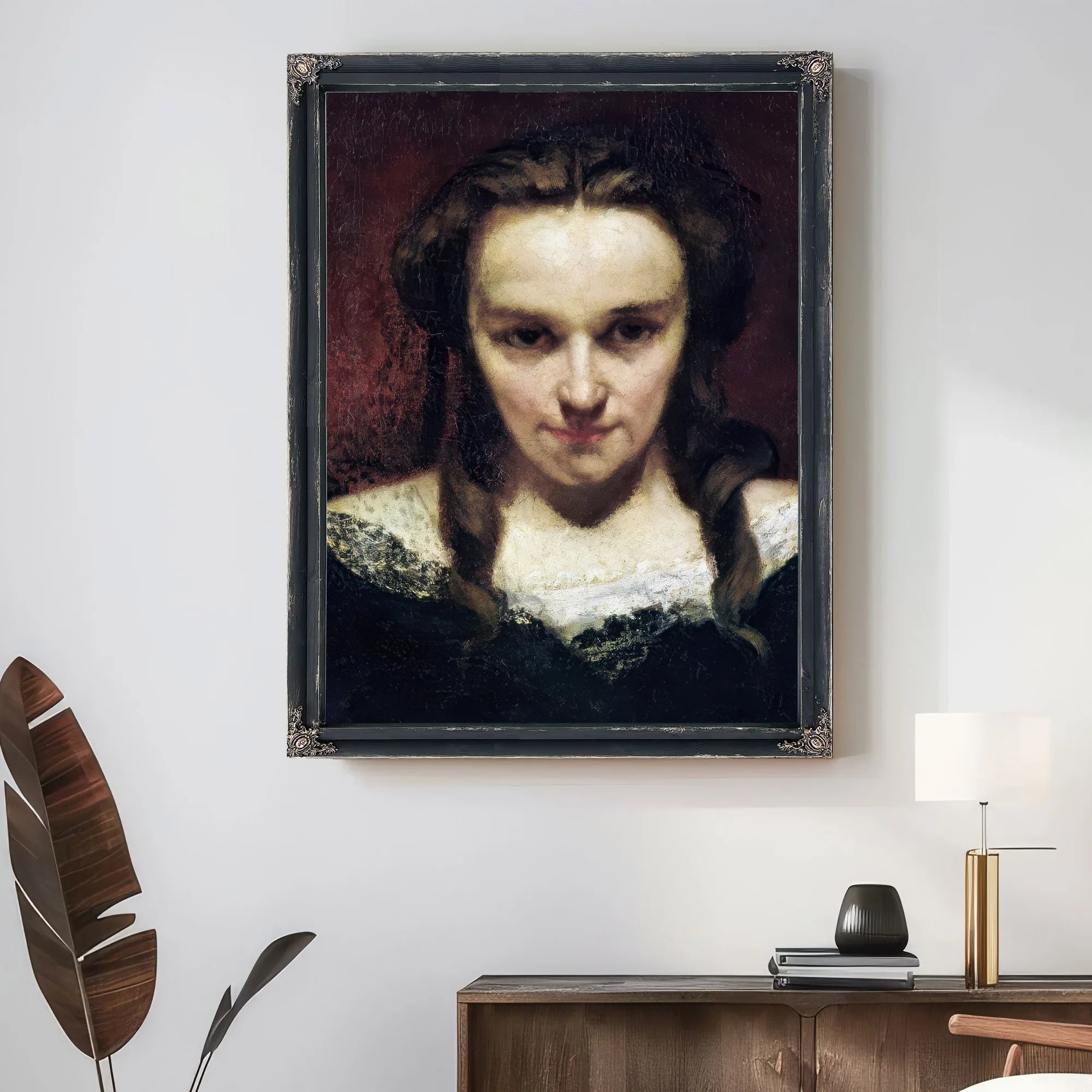 The Clairvoyant Or, The Sleepwalker By Jean Desire Gustave Courbet Fine Art Print