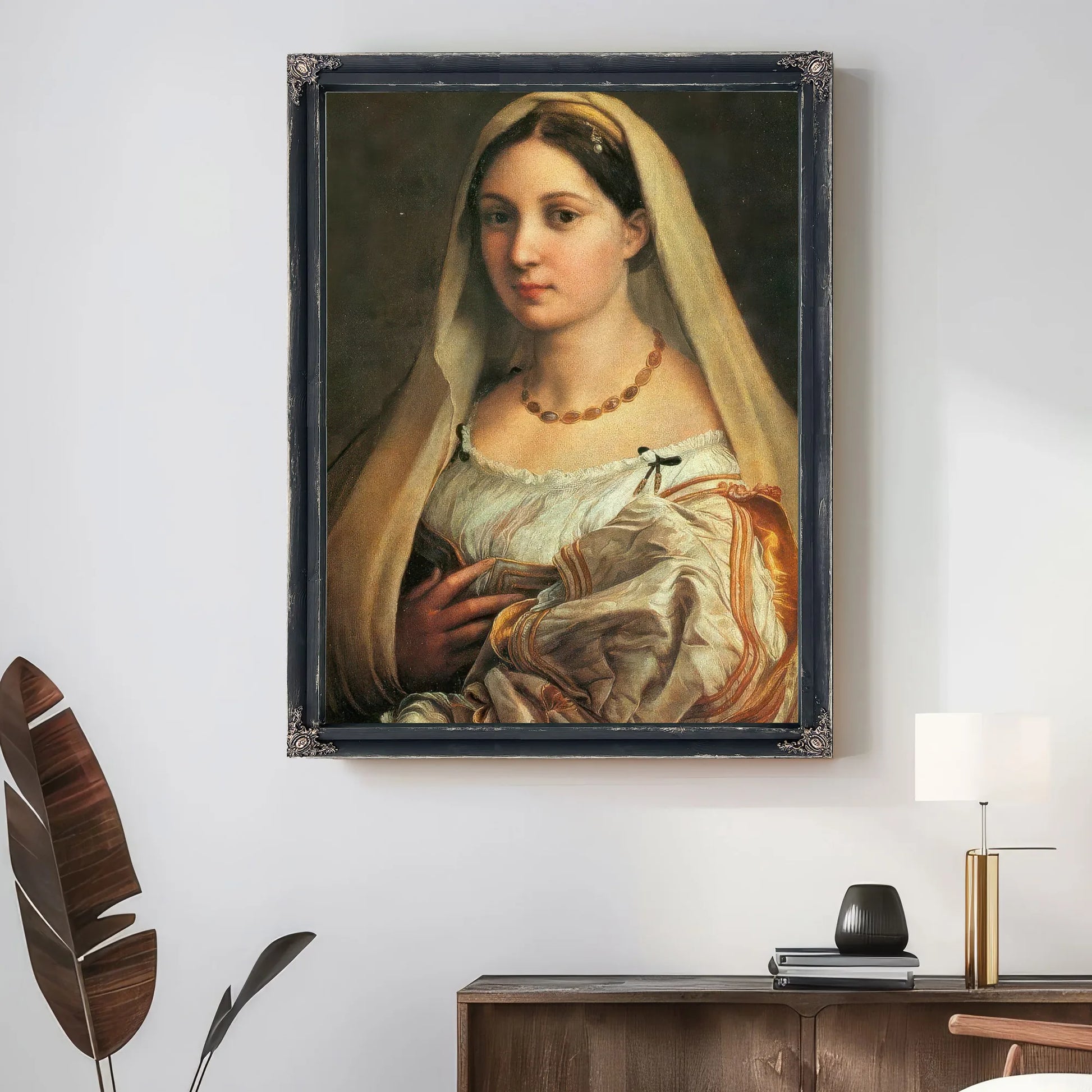 La Donna Velata By Raphael Fine Art Print