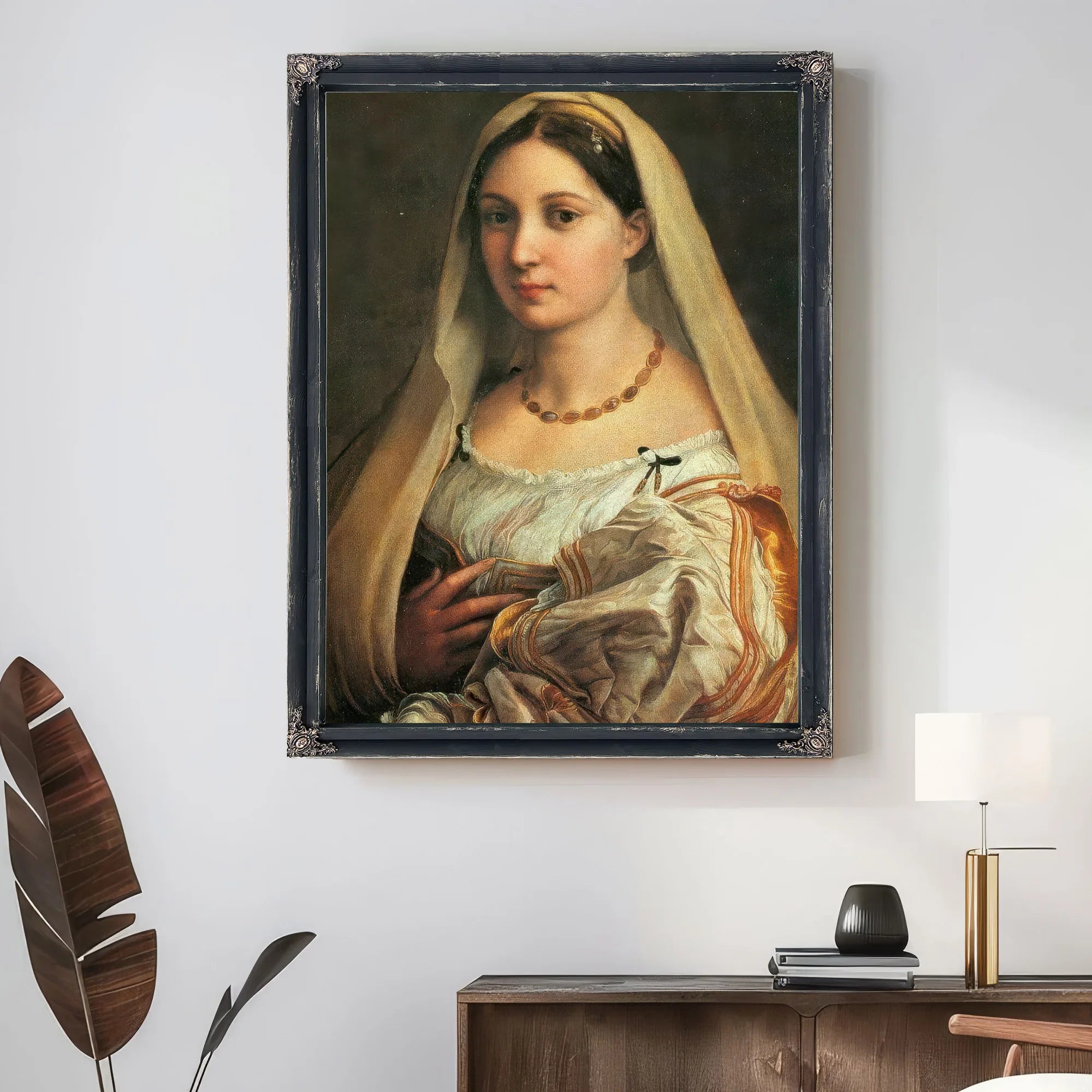 La Donna Velata By Raphael Fine Art Print