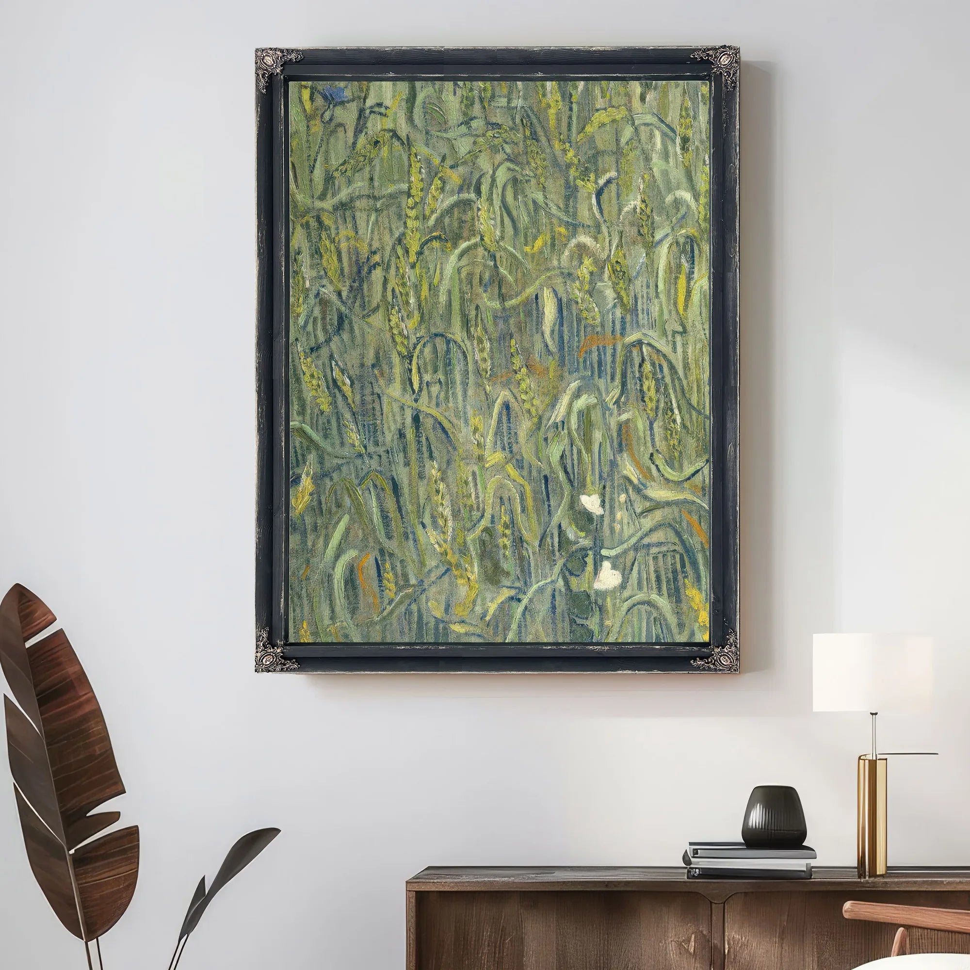 Ears Of Wheat By Vincent Van Gogh Fine Art Print