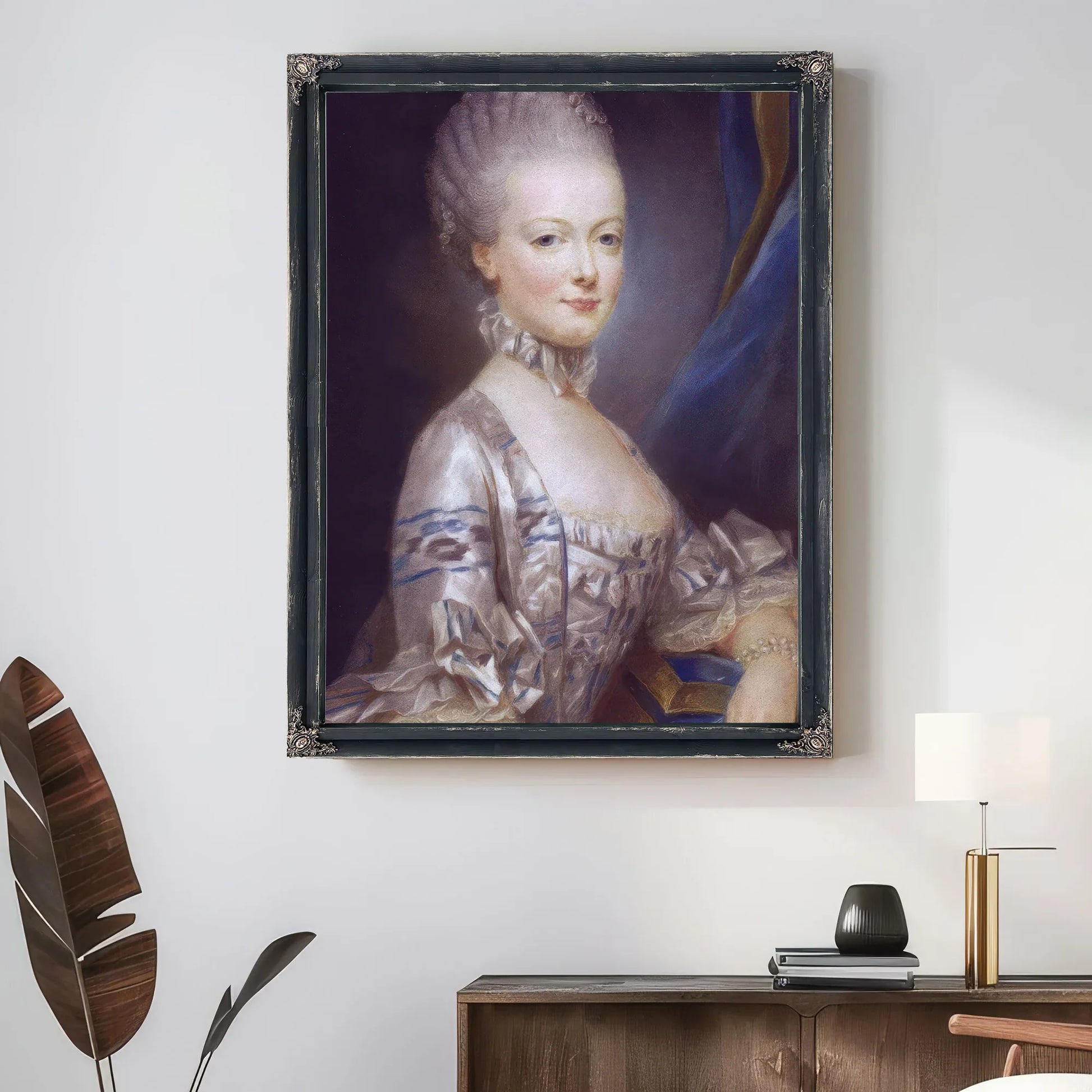 Portrait Of Marie Antoinette 1769 By Joseph Ducreux Fine Art Print