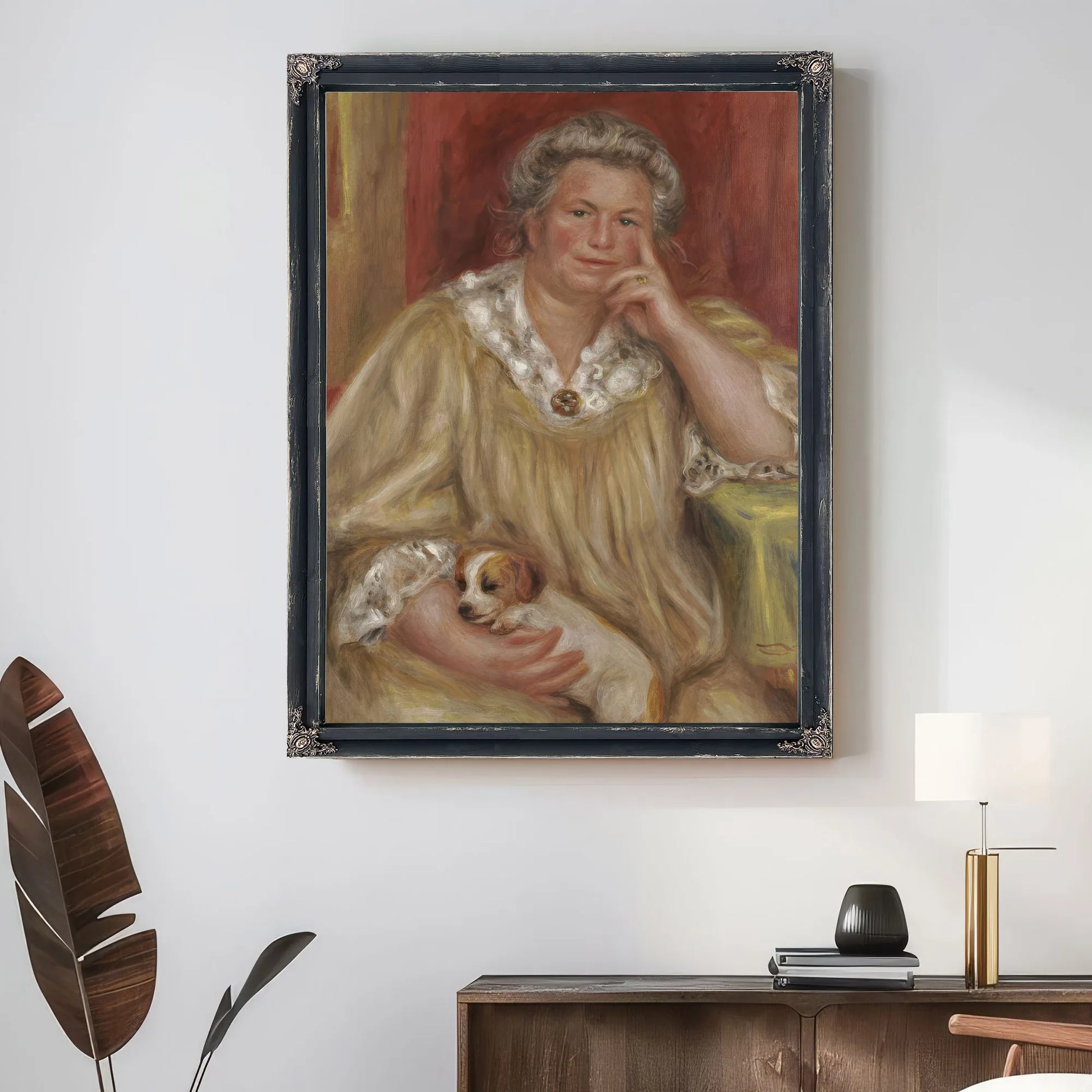 Madame Renoir 1 By Pierre Auguste Renoir Fine Art Print