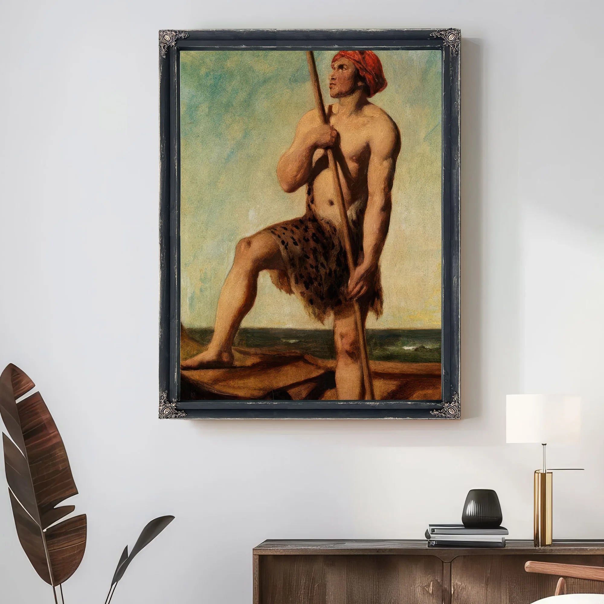 Egyptian Rower By William Etty Fine Art Print