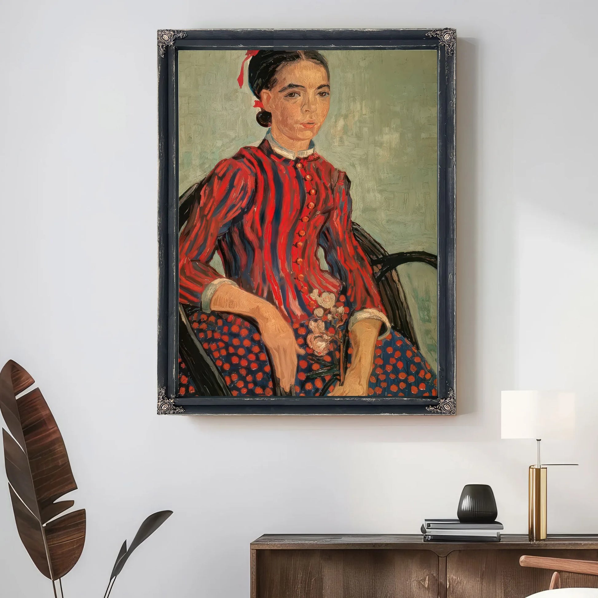 La Mousme By Vincent Van Gogh Fine Art Print