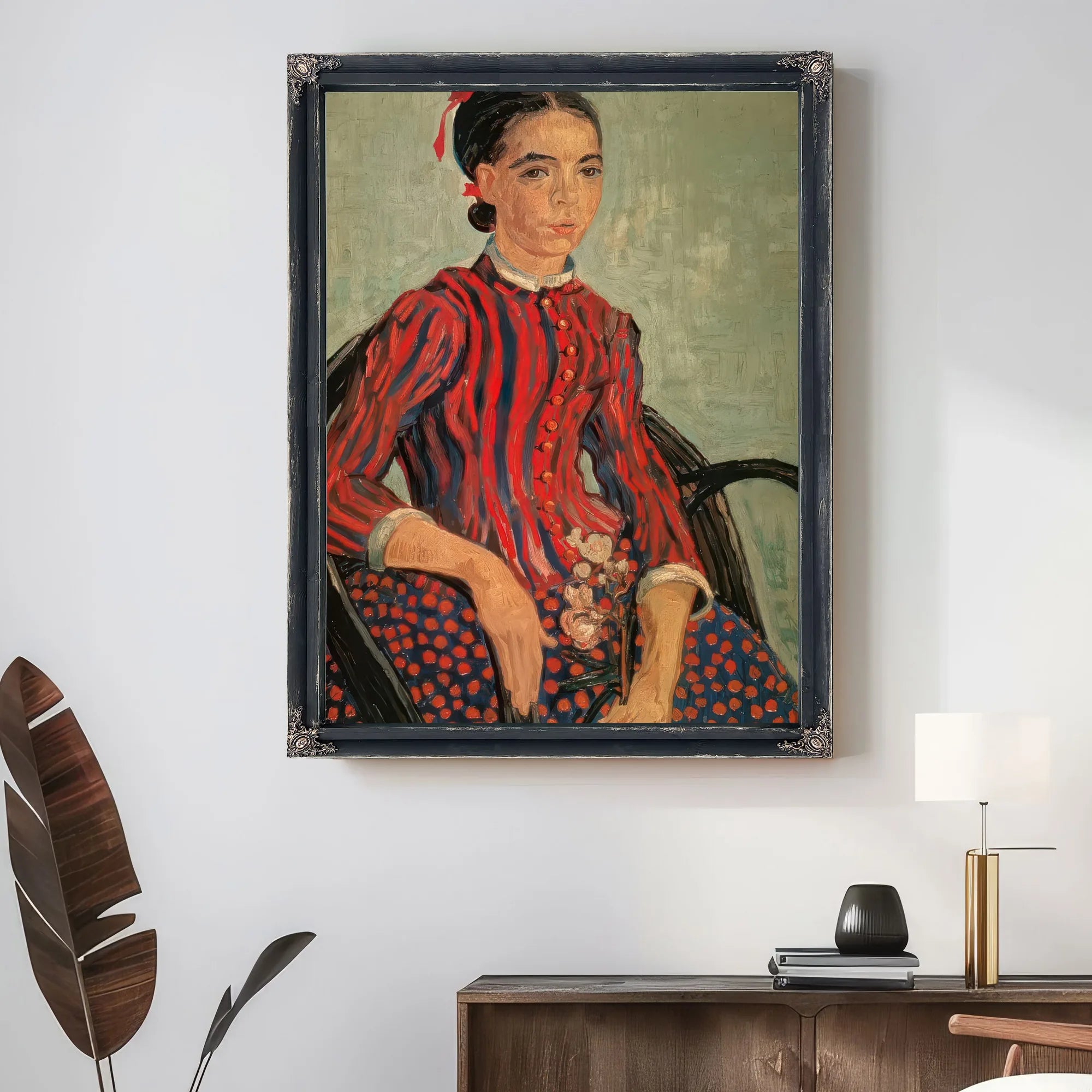 La Mousme By Vincent Van Gogh Fine Art Print