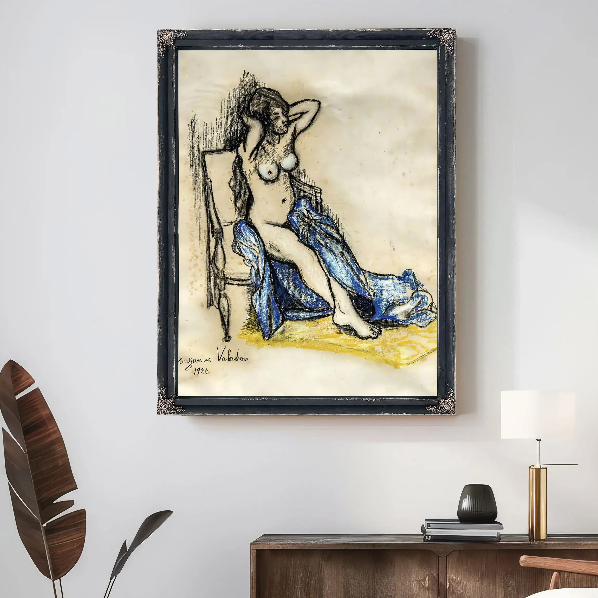 Sitting Naked by Suzanne Valadon