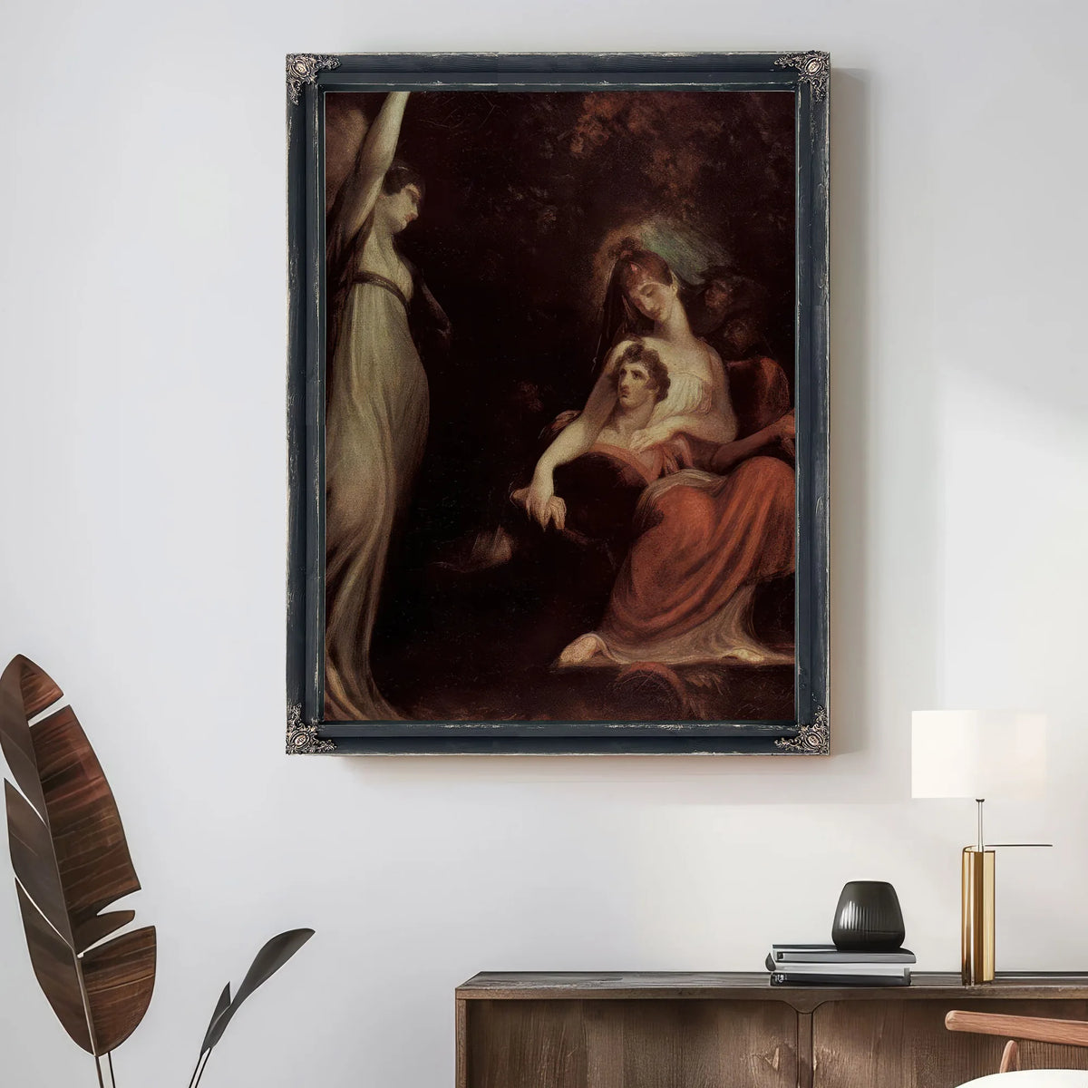 Virtue Recalls The Youth By Henry Fuseli Fine Art Print