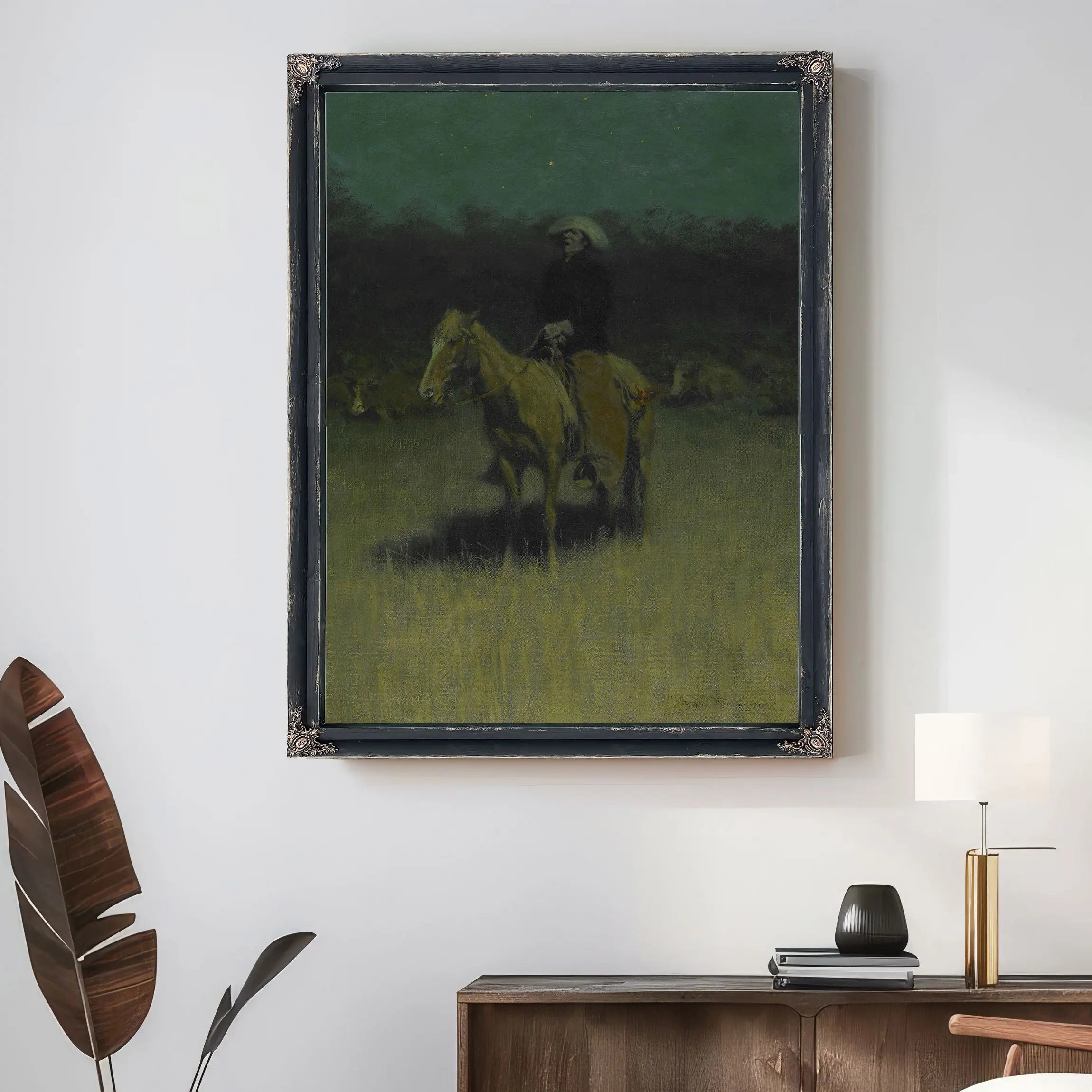 Cowpuncher S Lullaby by Frederic Remington