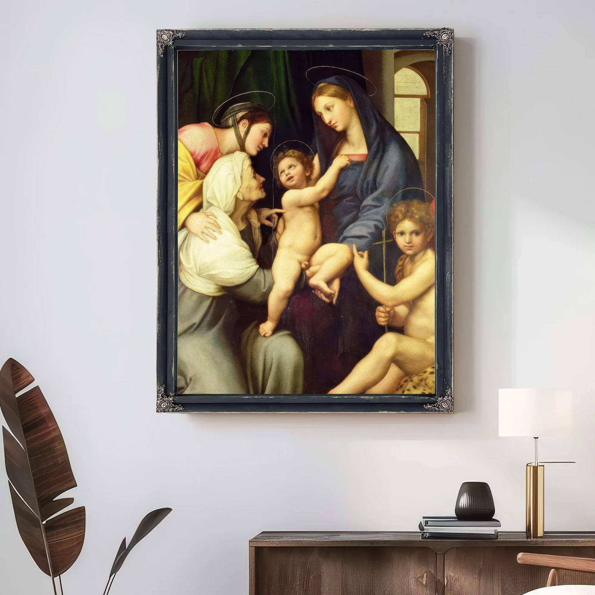 The Holy Family By Raphael Fine Art Print