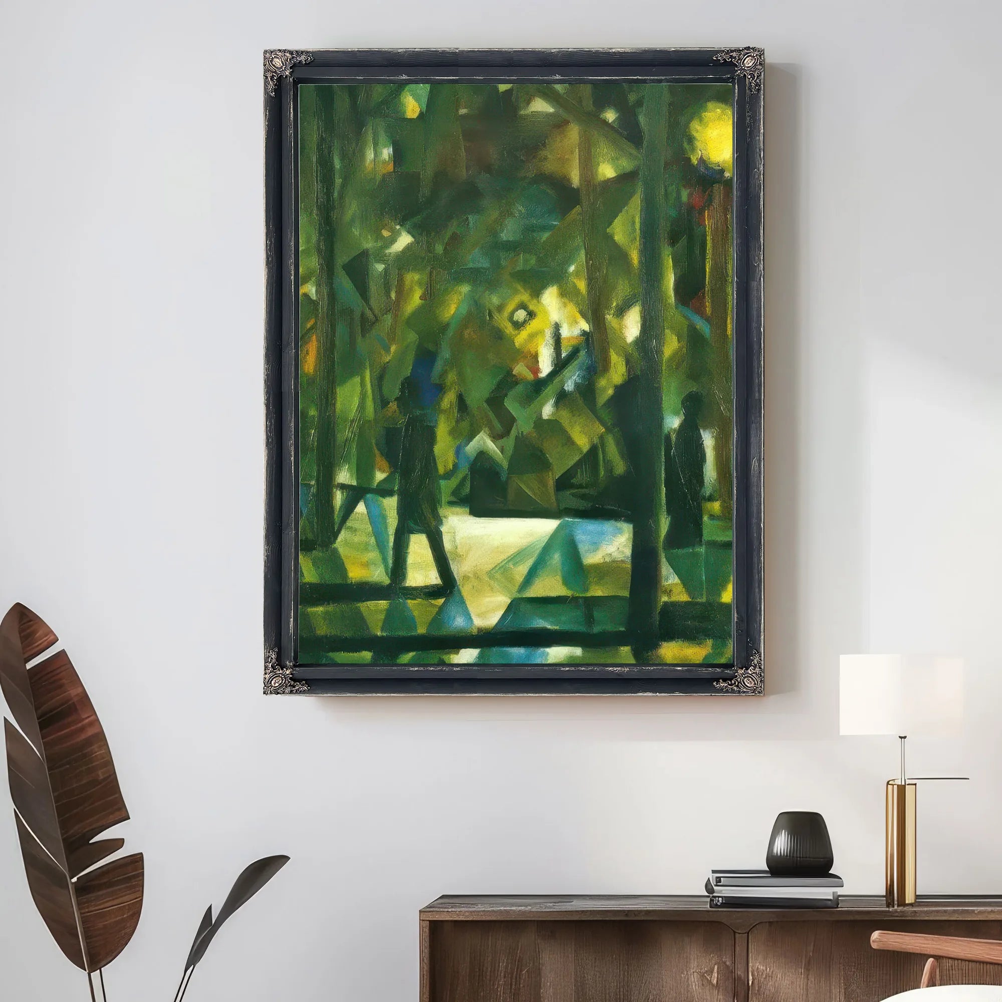 Evening By August Macke Fine Art Print