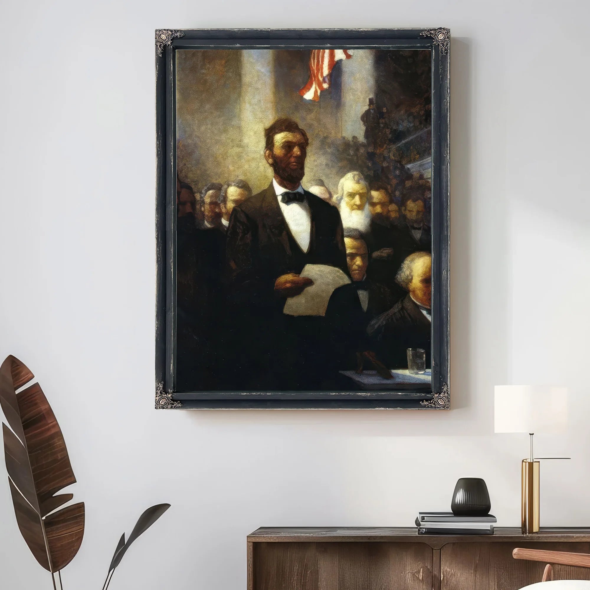Lincoln By NC Wyeth Fine Art Print