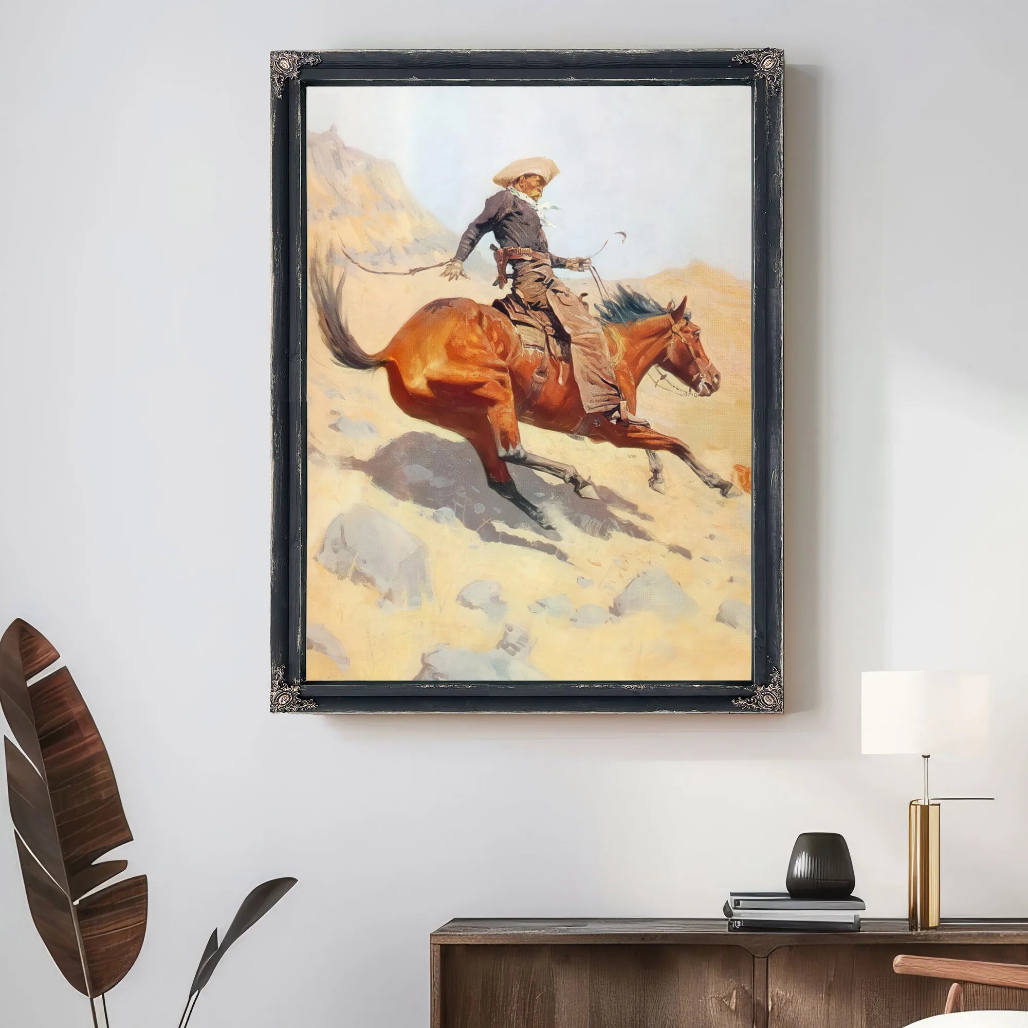 The Cowboy By Frederic Remington Fine Art Print