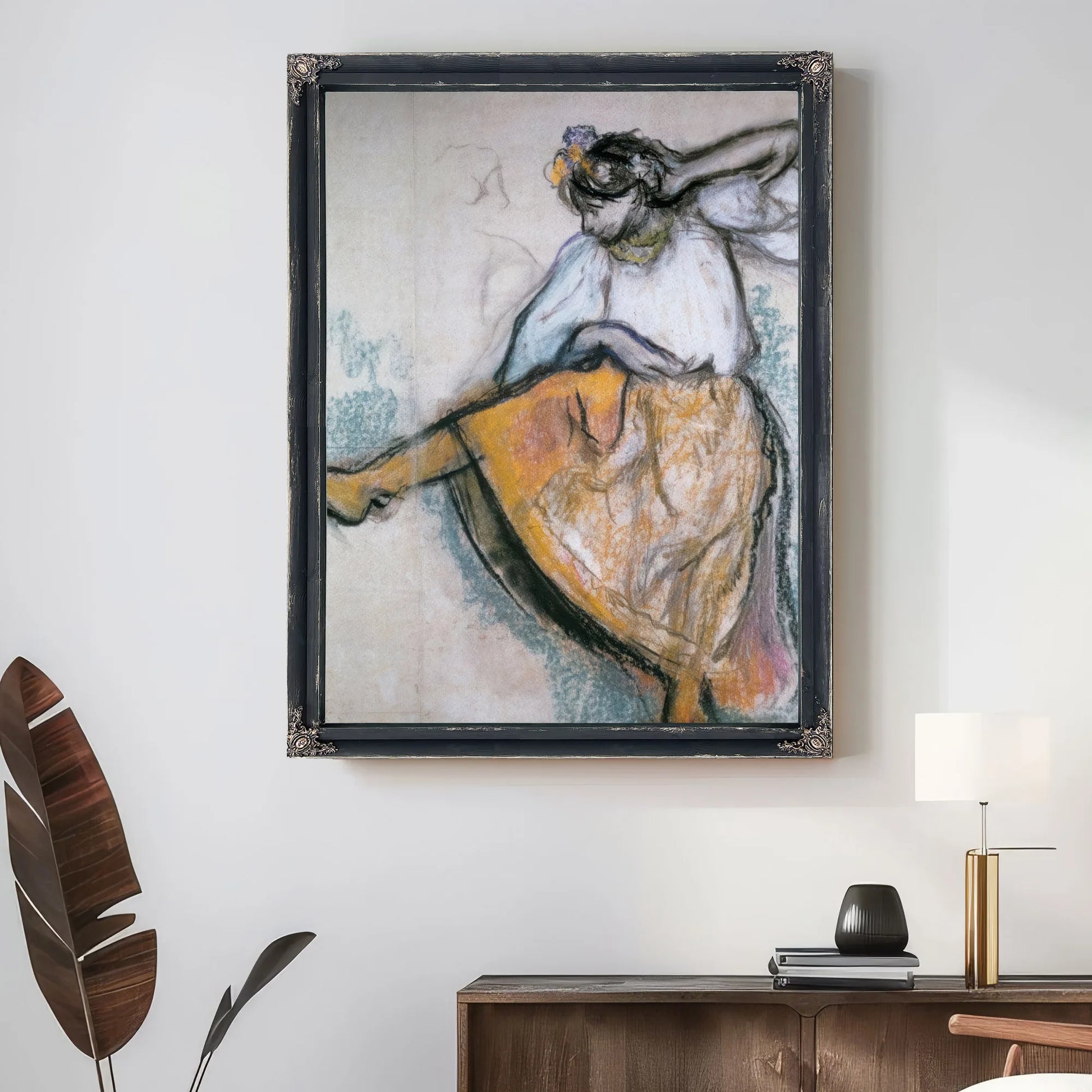 Russian Girl Dancing By Edgar Degas Fine Art Print