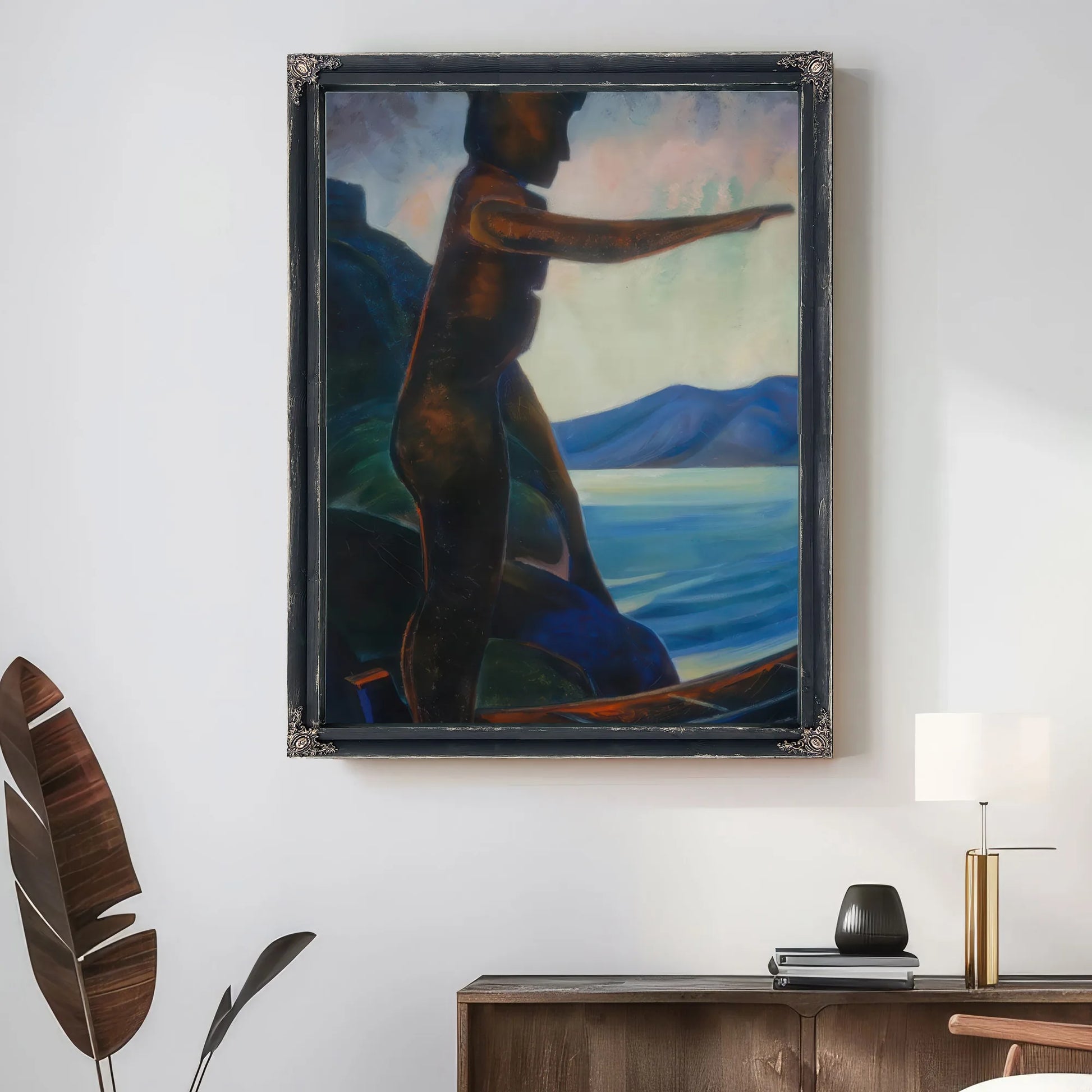 Silhouette No By 2 By Emily Carr Fine Art Print