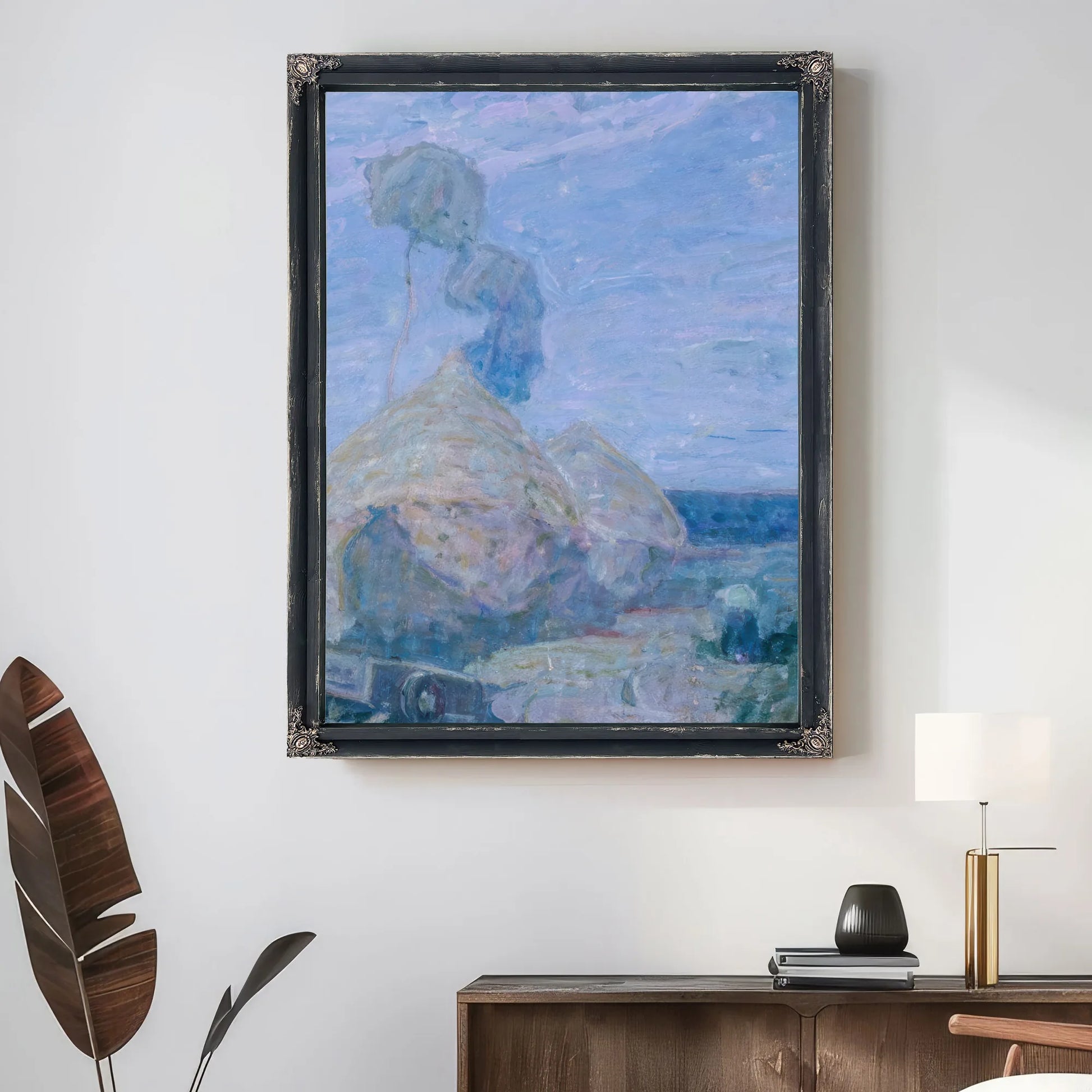 Haystacks By Henry Ossawa Tanner Fine Art Print