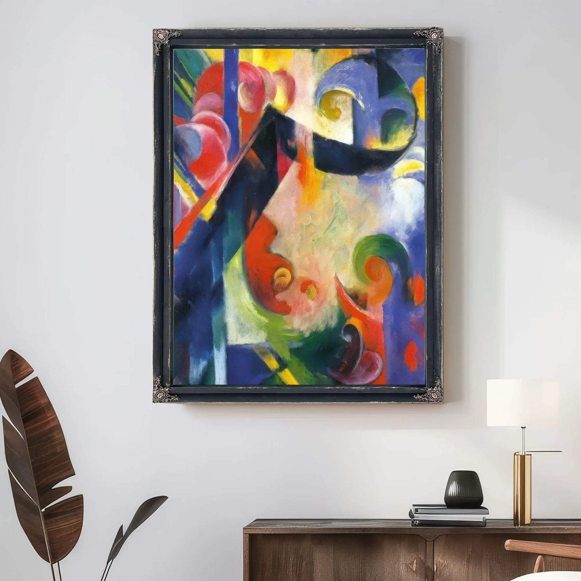 Broken Forms By Franz Marc Fine Art Print