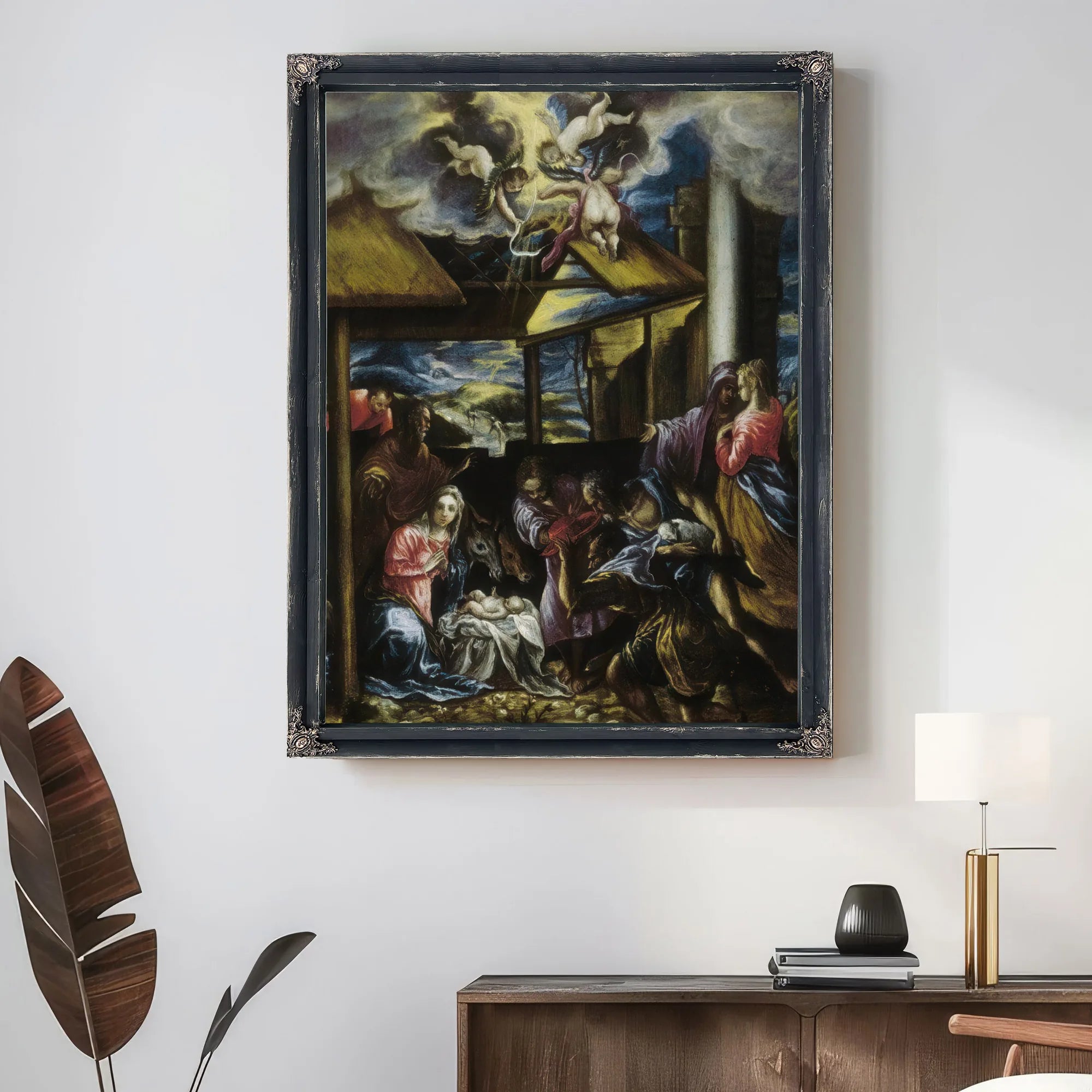 Adoration Of The Shepherds By El Greco Fine Art Print