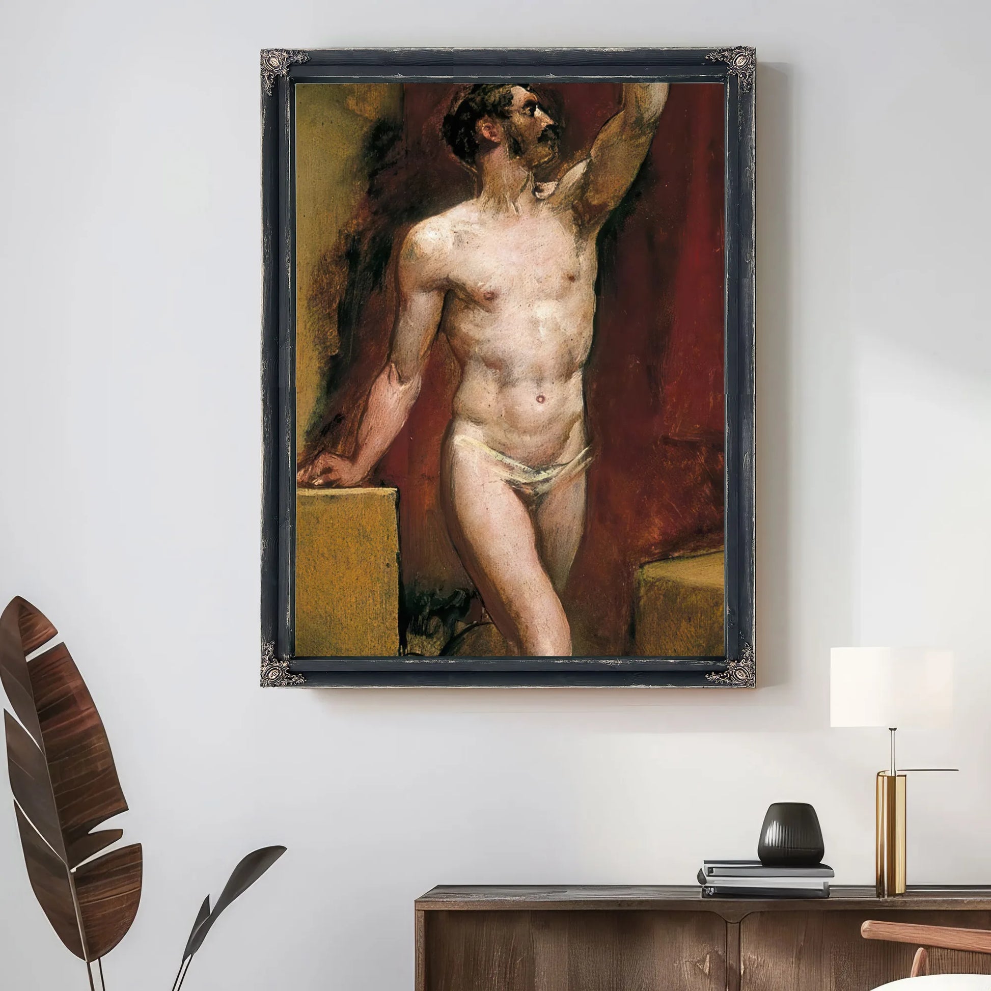 Male Nude 23 By William Etty Fine Art Print