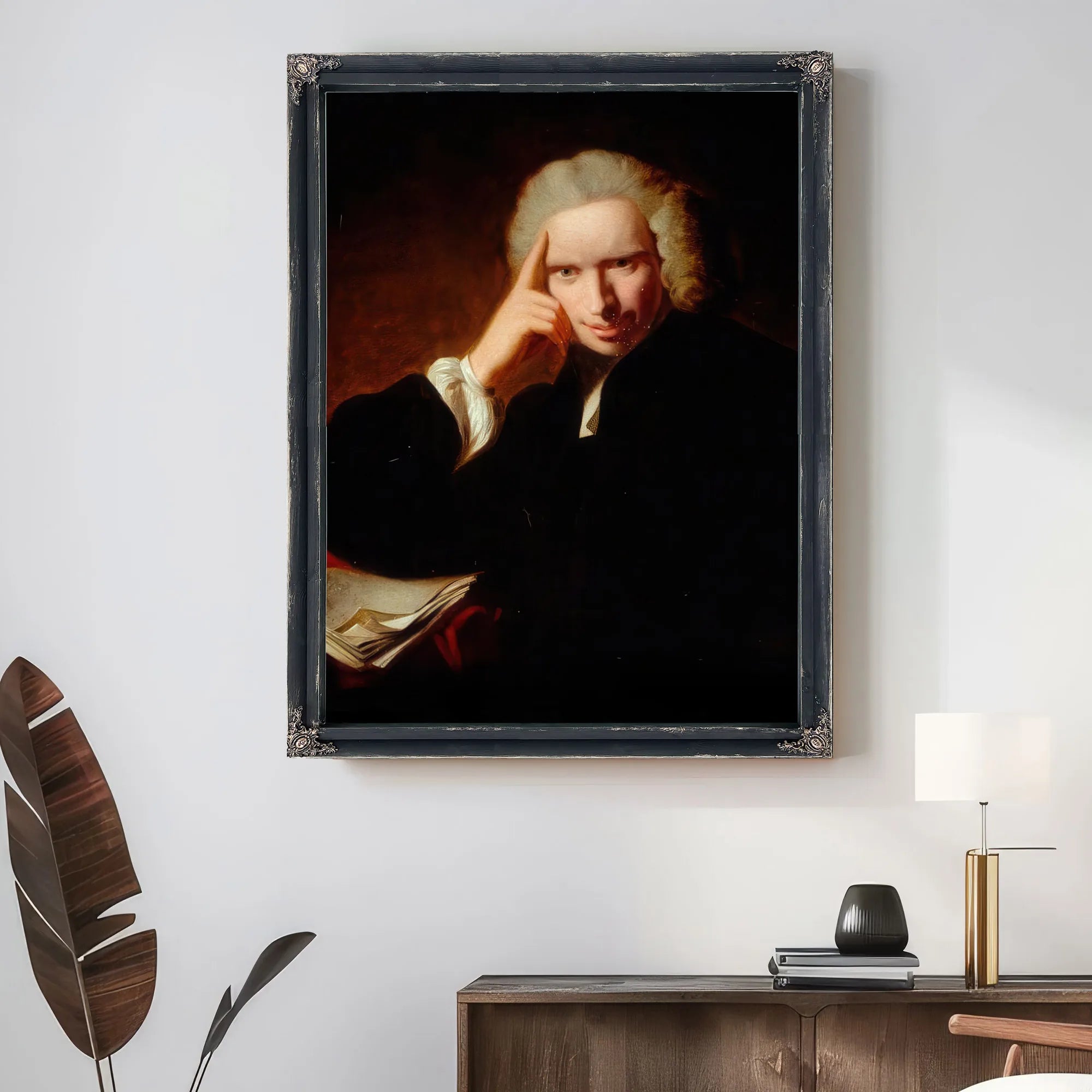 Laurence Sterne (After Joshua Reynolds) By William Etty Fine Art Print