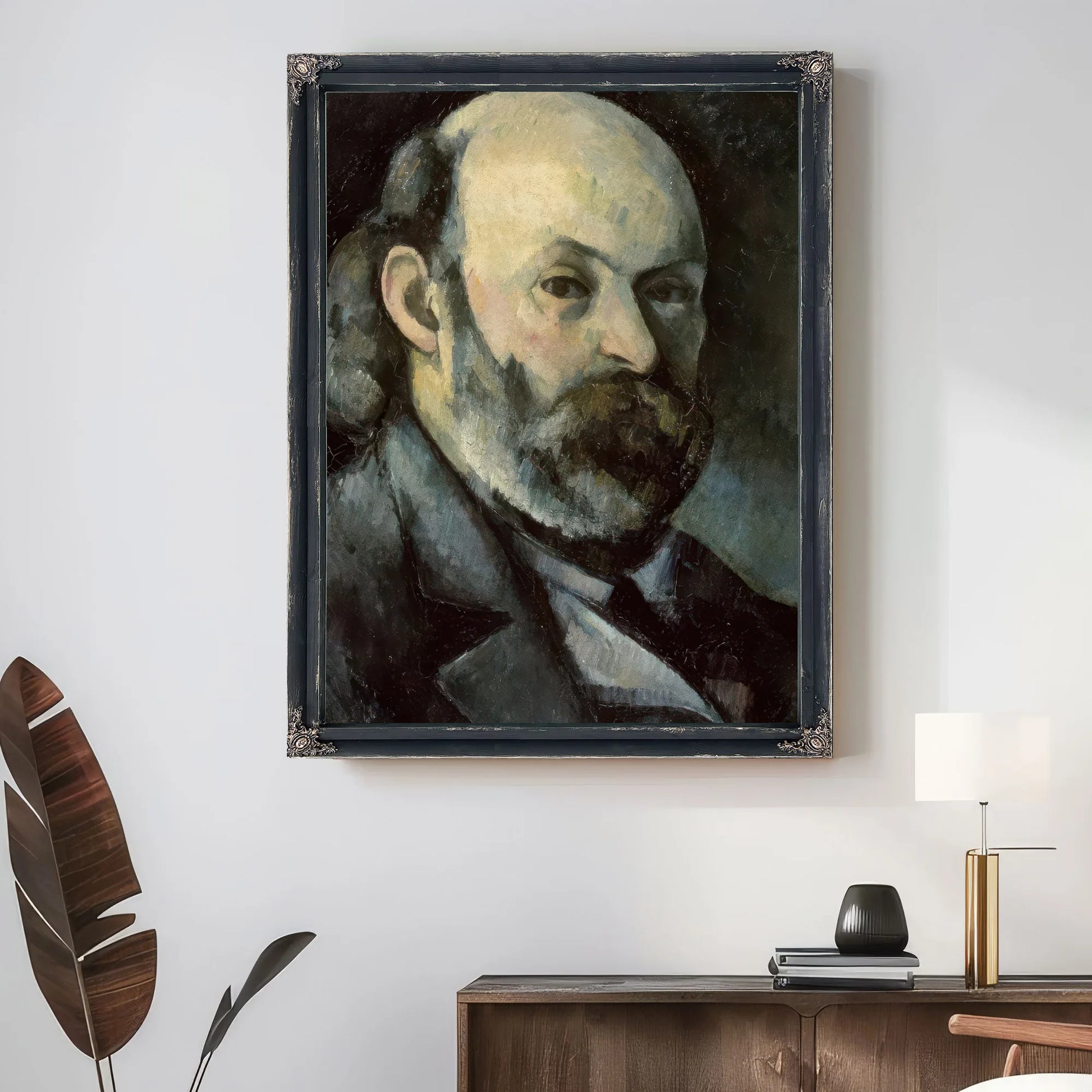 Self Portrait 5 By Paul Cezanne Fine Art Print
