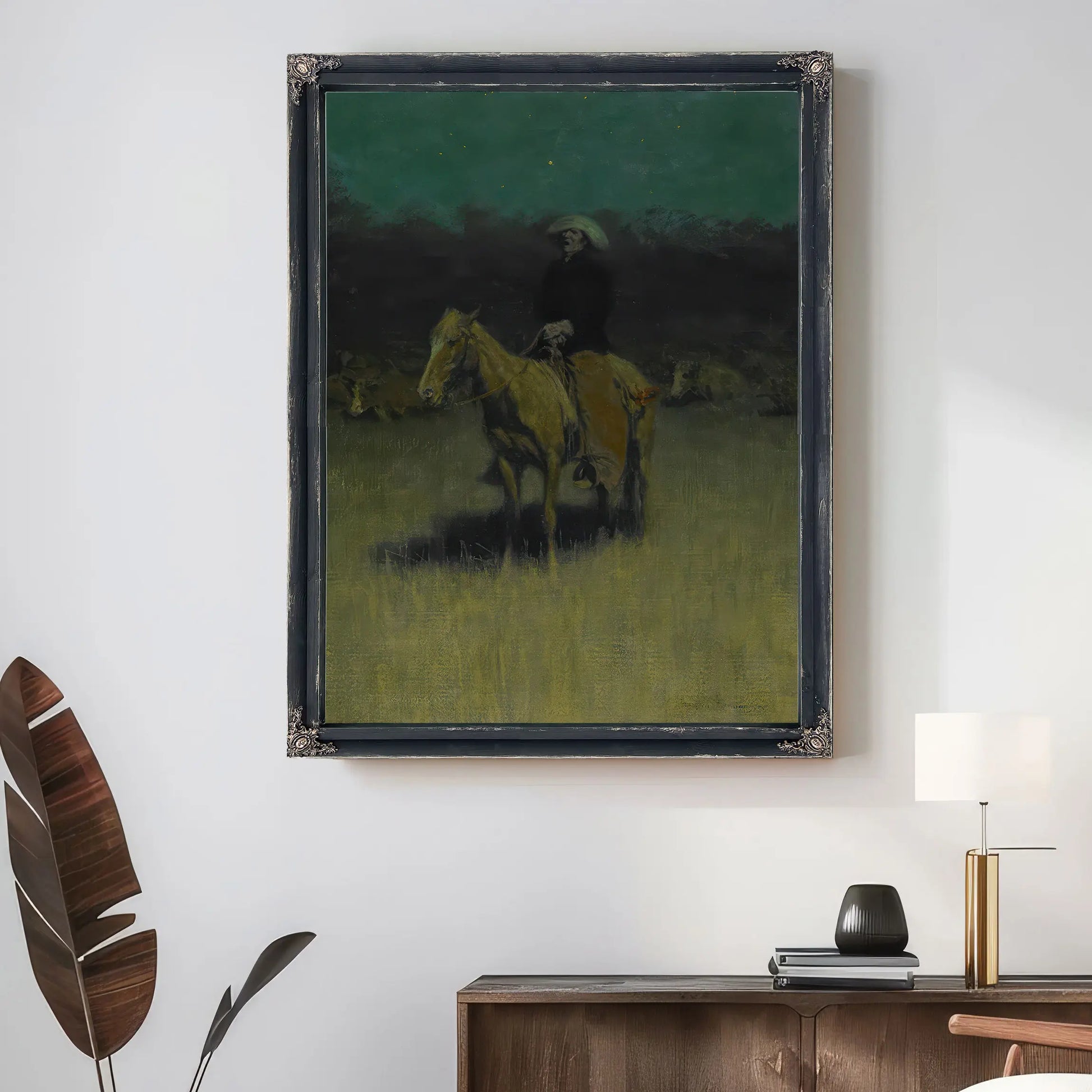Frederic Remington Cowpuncher'S Lullaby