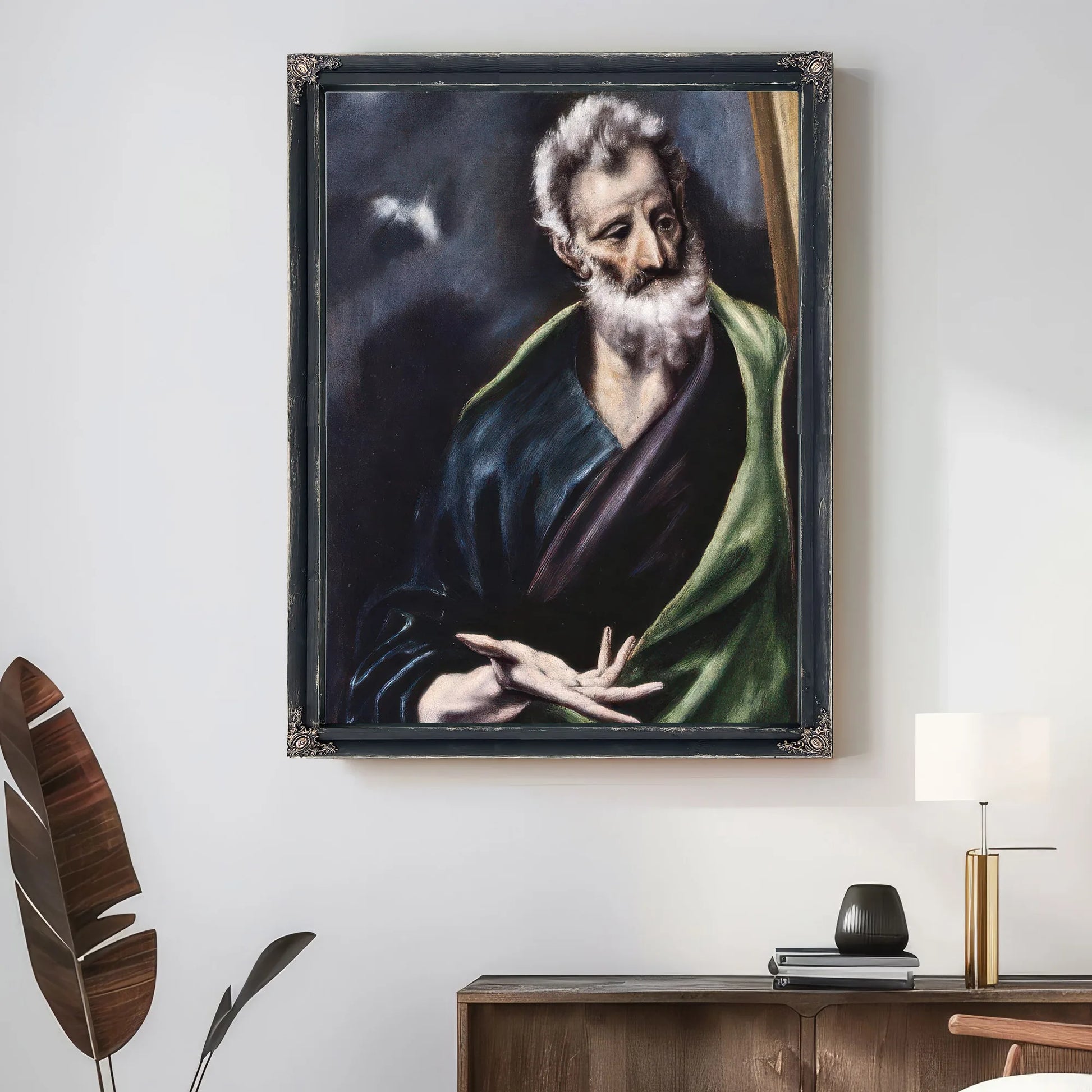 Detail Of Saint Andrew By El Greco Fine Art Print