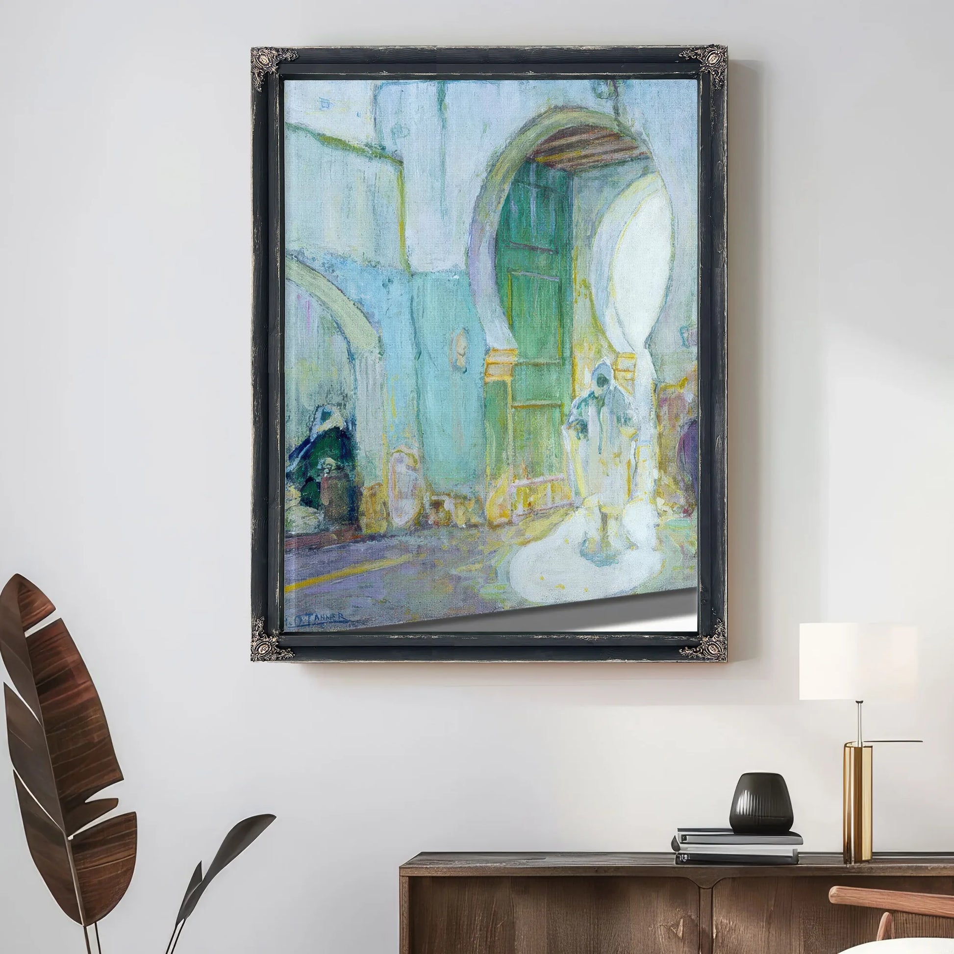Gateway Tangier 1912 By Henry Ossawa Tanner Fine Art Print