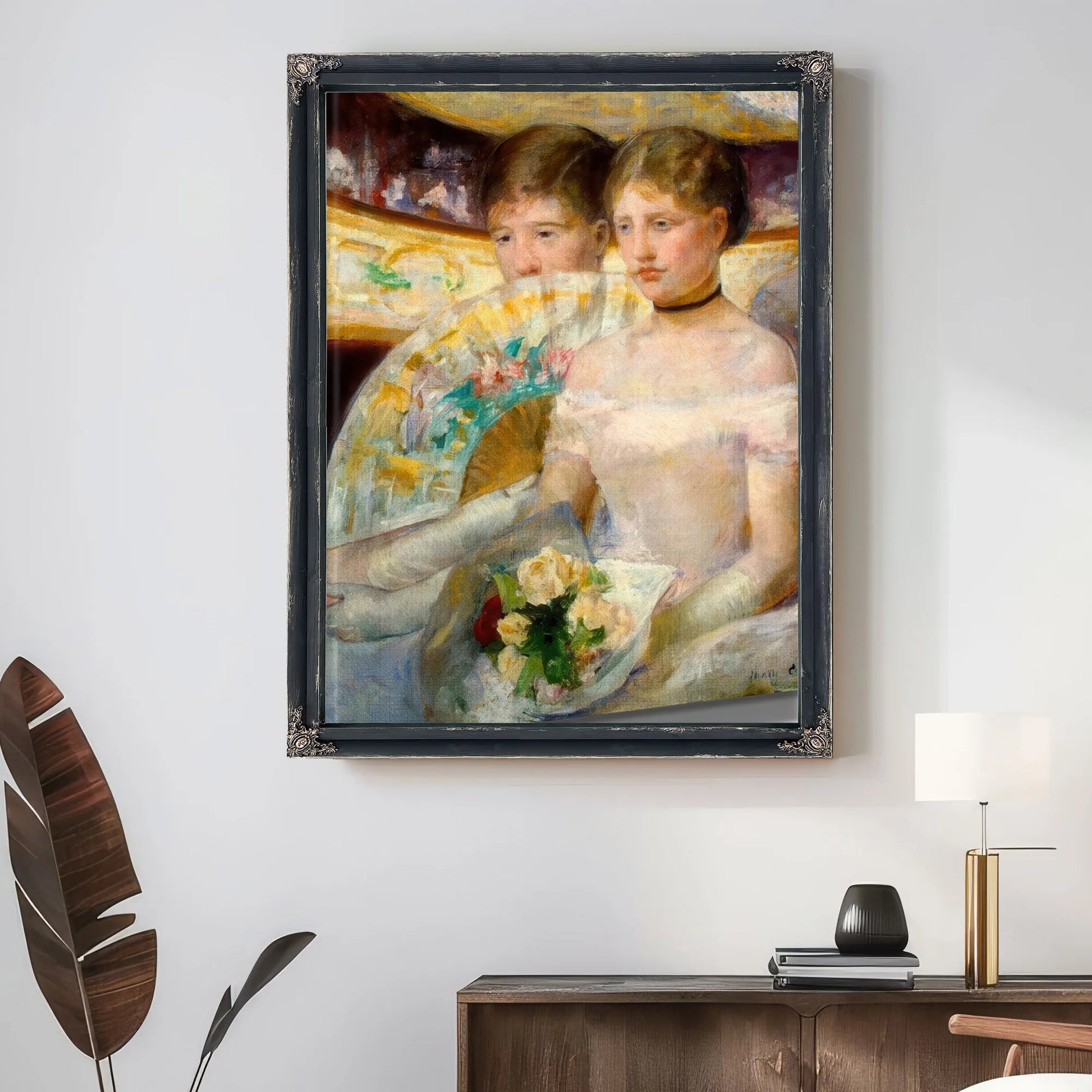 The Loge By Mary Cassatt Fine Art Print