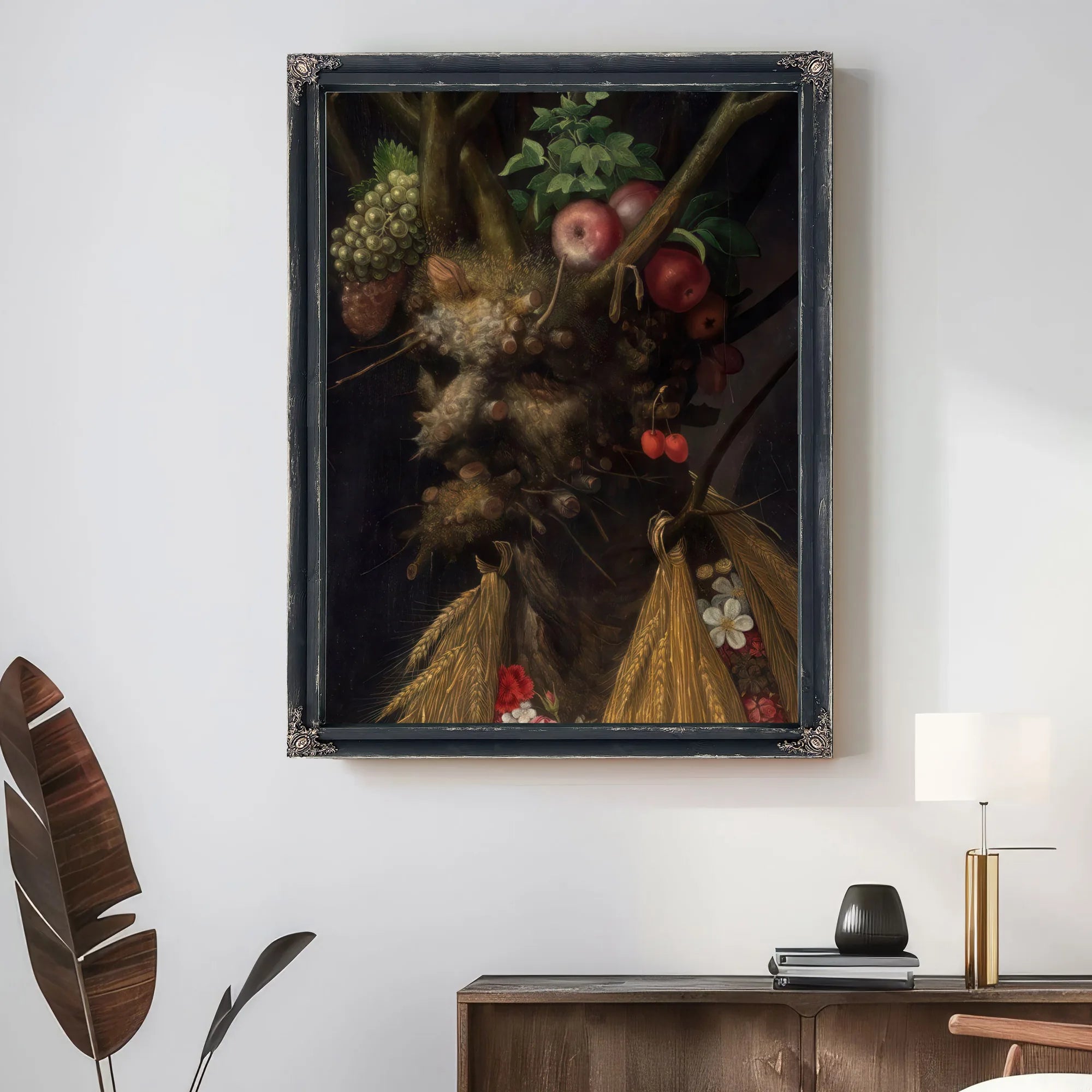 Four Seasons In One Head 1590 By Giuseppe Arcimboldo Fine Art Print