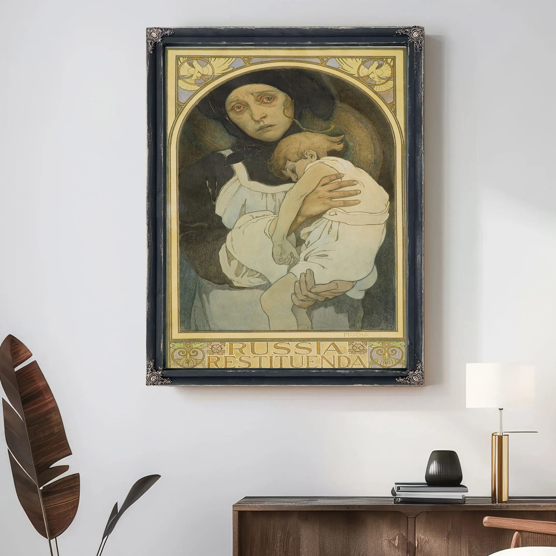 Study For Russia Restituenda Russia Must Recover by Alphonse Mucha