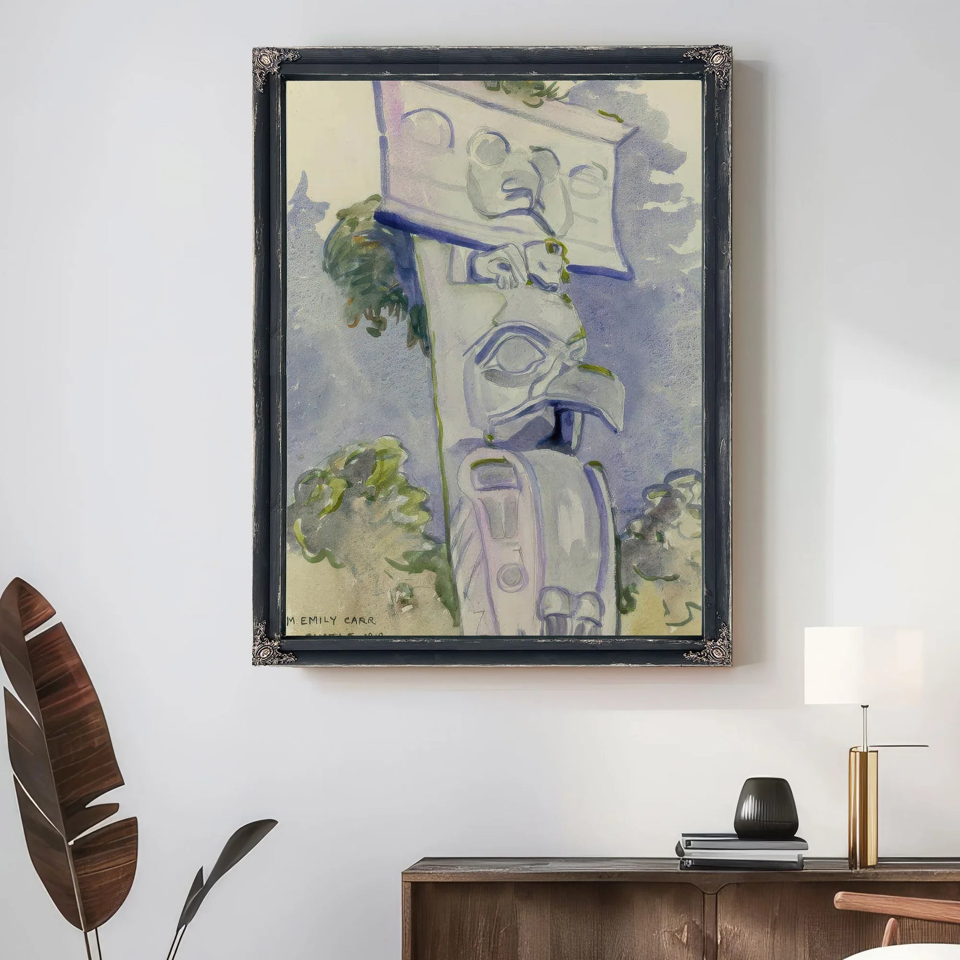 Chatle By Emily Carr Fine Art Print