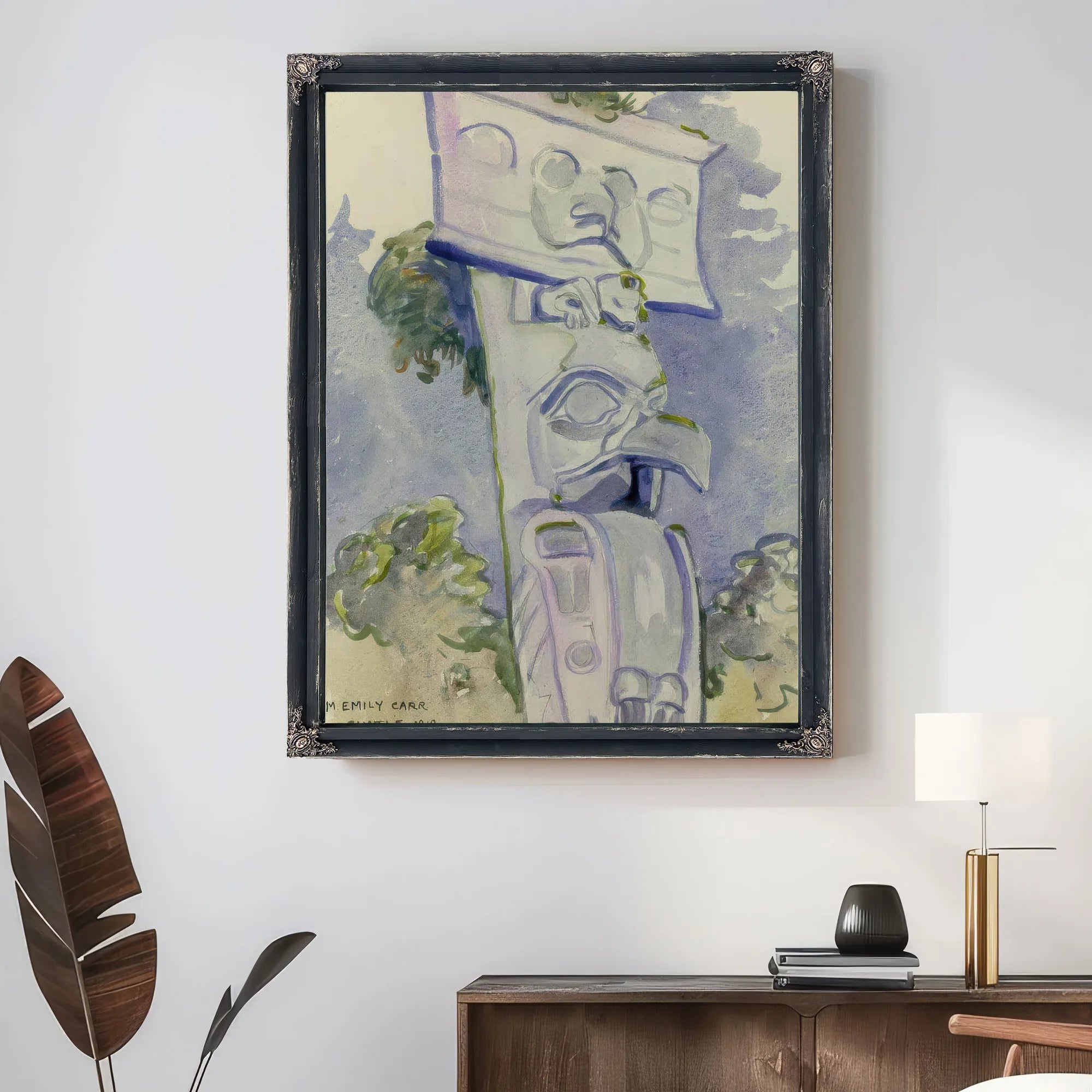 Chatle By Emily Carr Fine Art Print