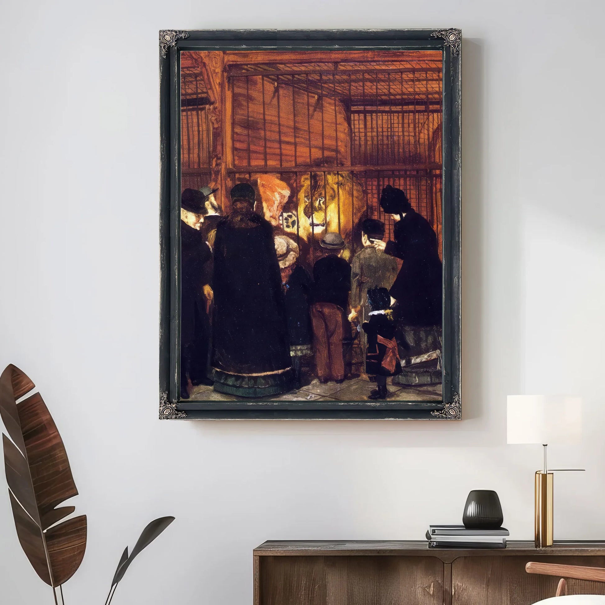 Pomp At The Zoo By Henry Ossawa Tanner Fine Art Print