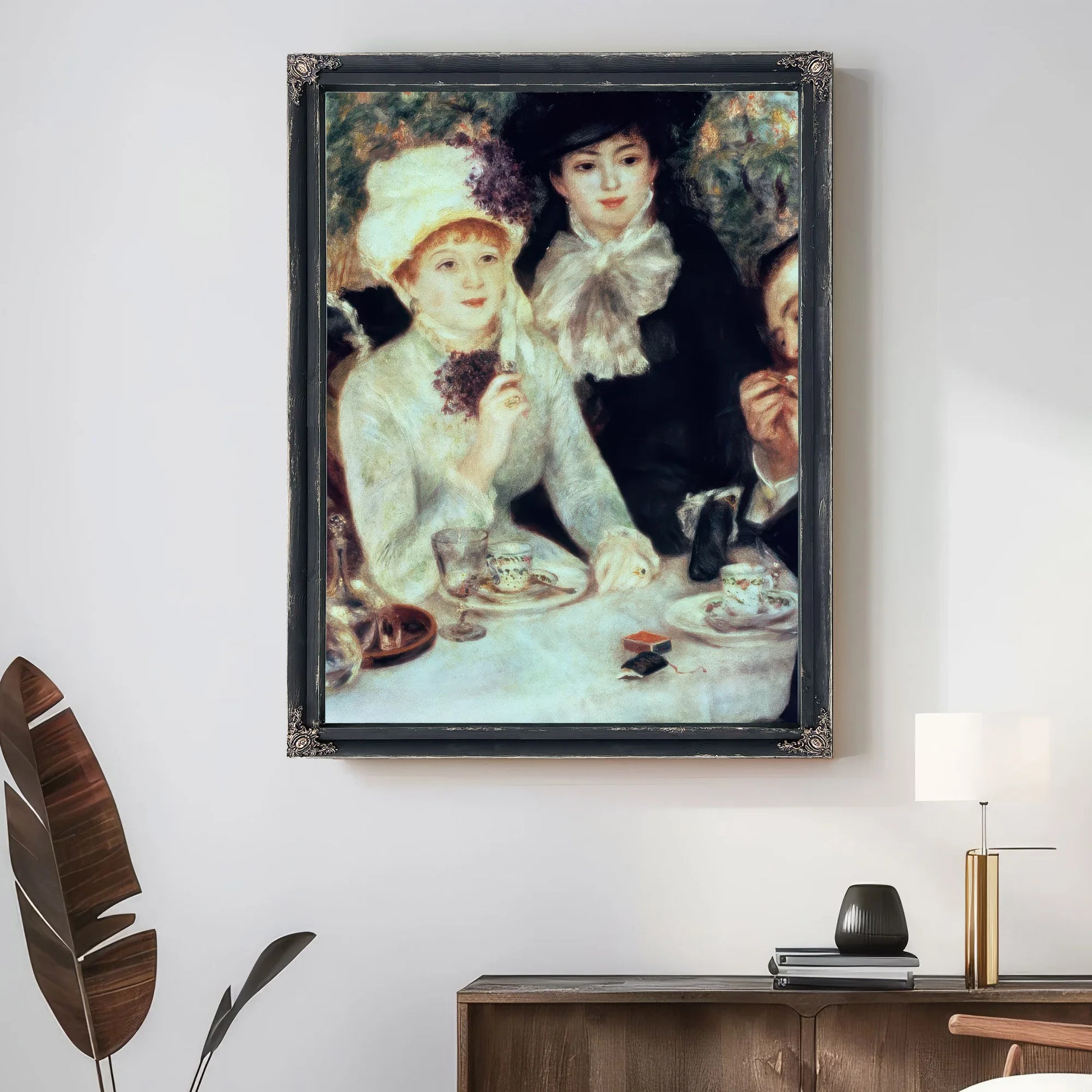 The End Of Luncheon By Pierre Auguste Renoir Fine Art Print